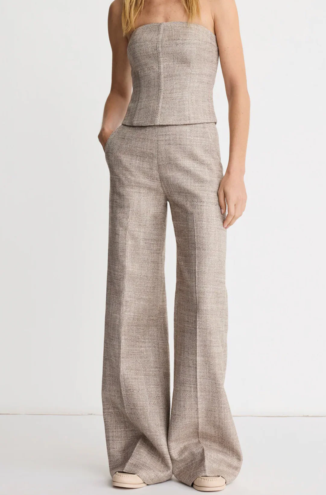 High Rise Wide Leg Pant - Image 3