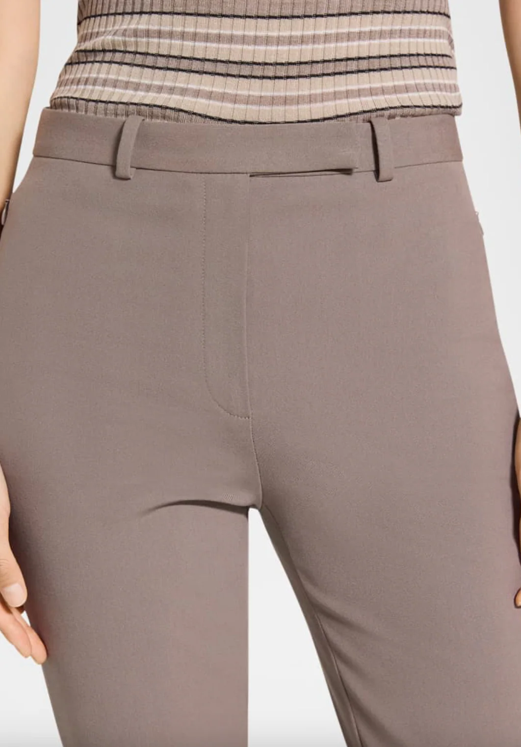 High Waisted Taper Pant - Image 3