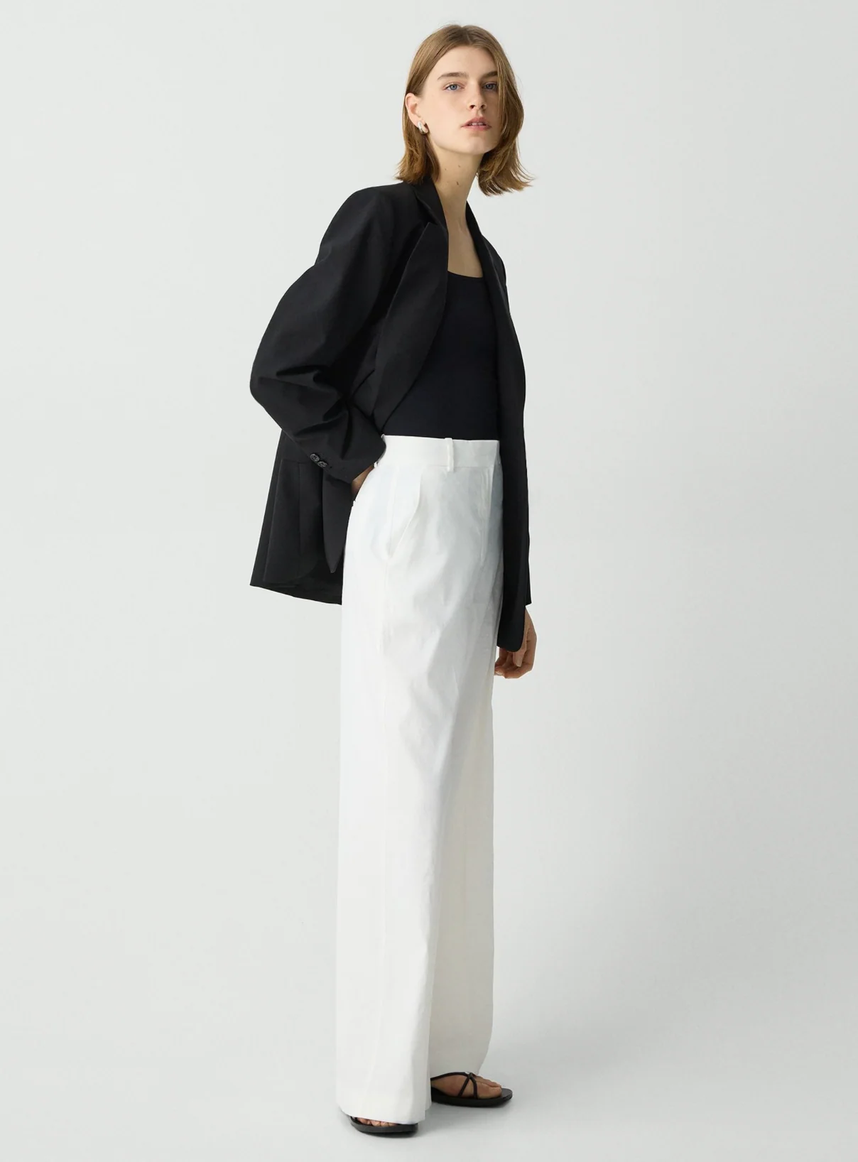 High Waisted Trouser in Good Crunch - Image 5