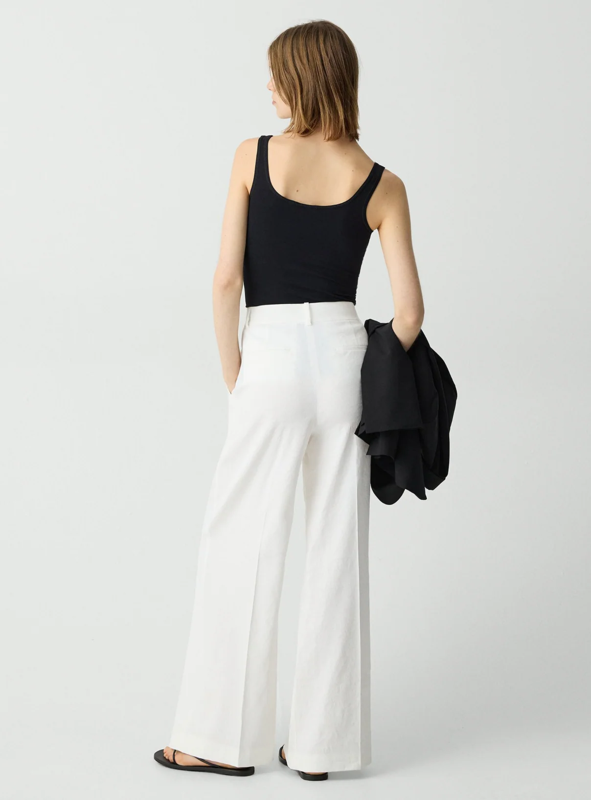 High Waisted Trouser in Good Crunch - Image 6
