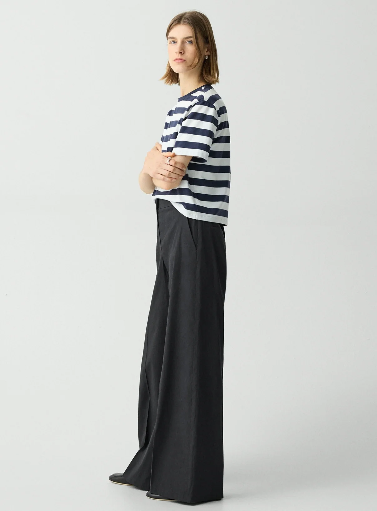 High Waisted Trouser in Good Crunch - Image 8