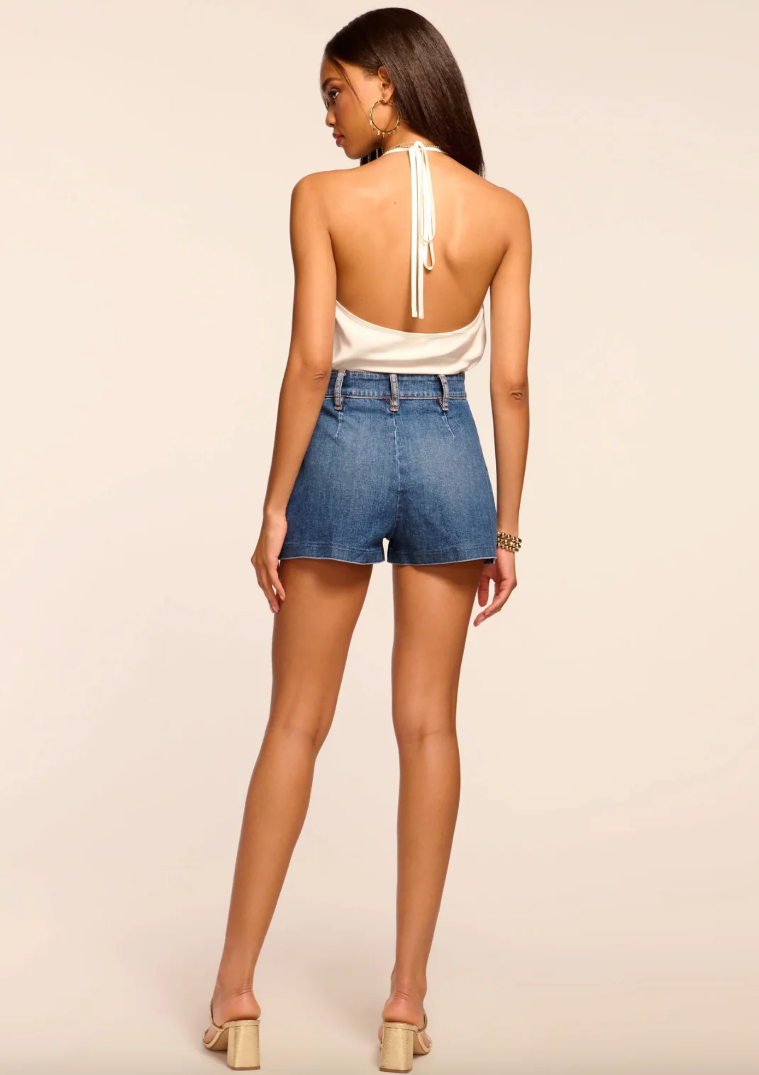 Hilary Short in Denim - Image 10