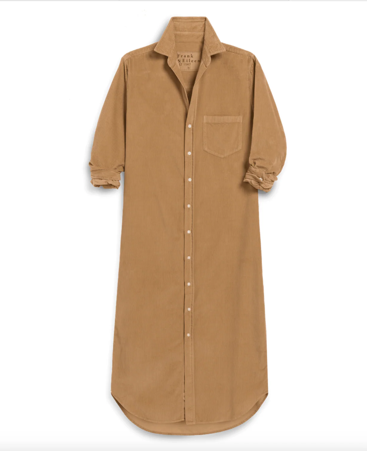 Italian Corduroy Rory Maxi Shirtdress - Image 4