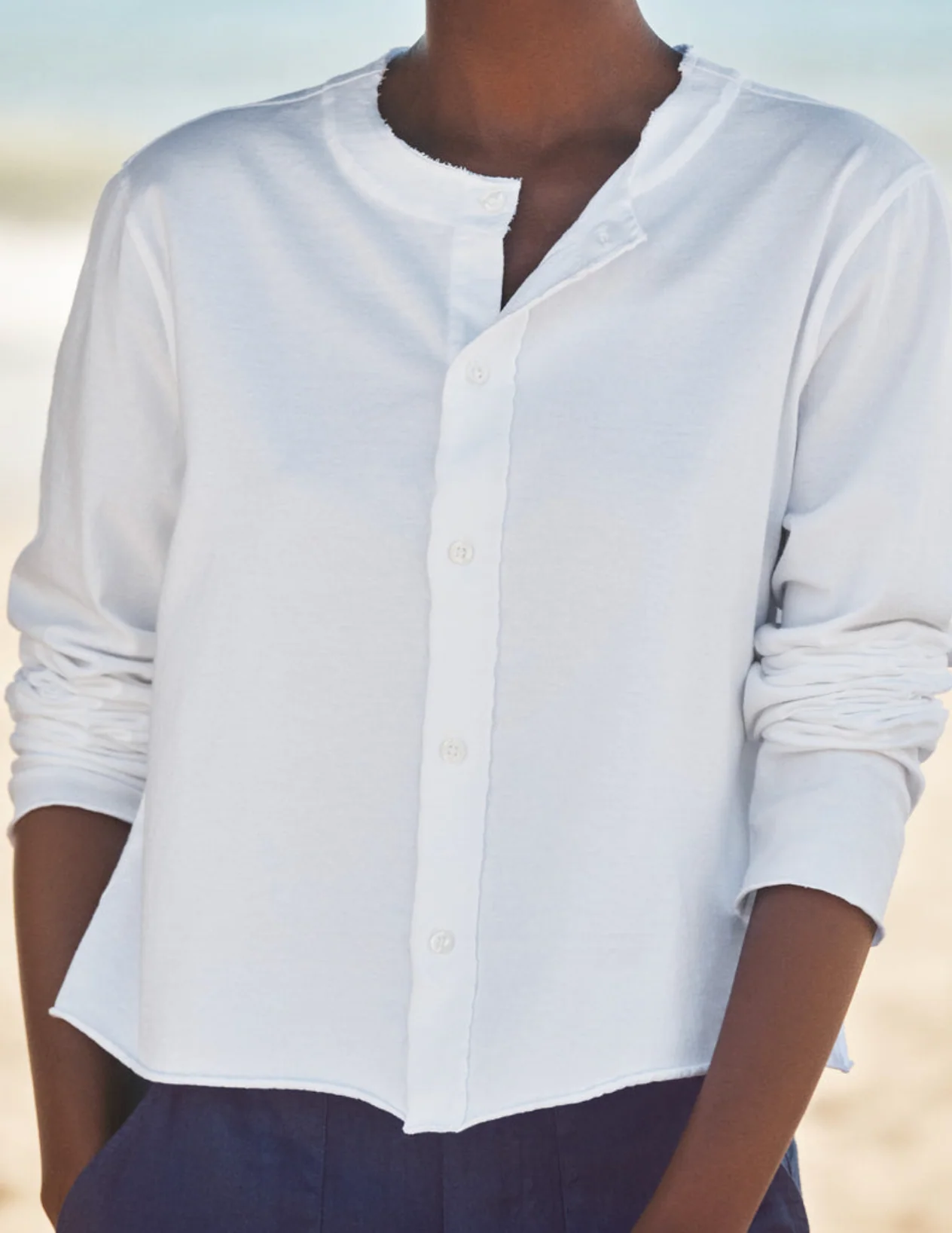Jackie Heritage Jersey Cardigan - Image 2