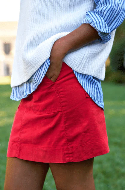 Jameson Skirt in Linen - Image 10