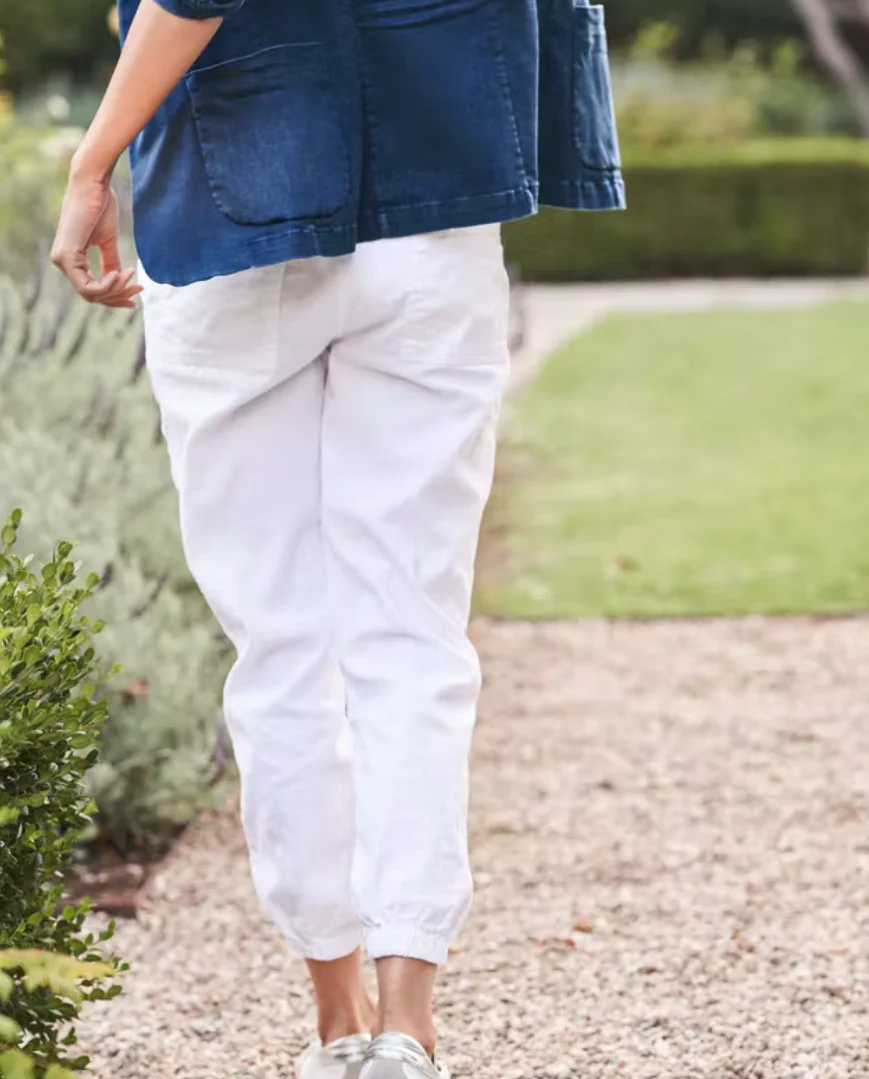 Jameson Utility Jogger in Linen - Image 3
