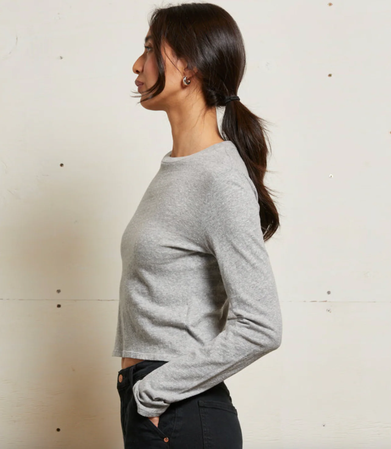 Jamie Recycled Cotton Long Sleeve - Image 10