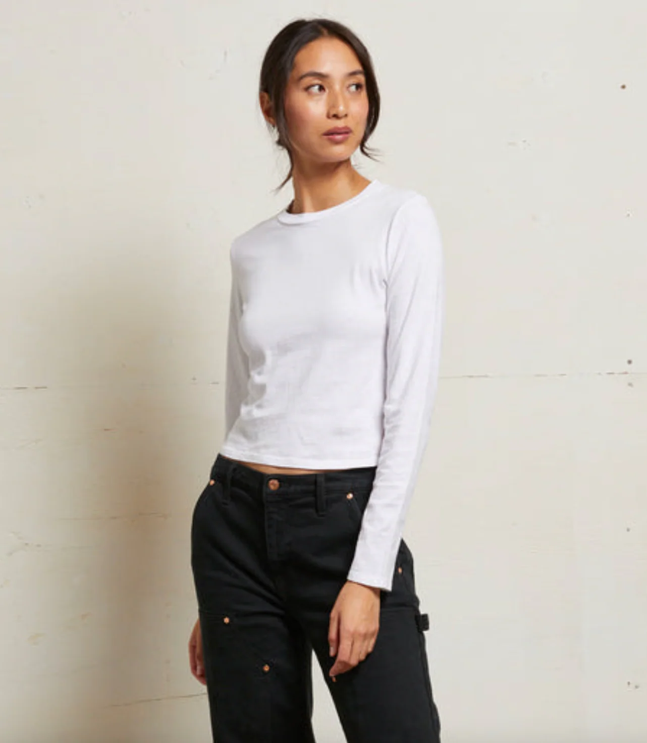 Jamie Recycled Cotton Long Sleeve - Image 6