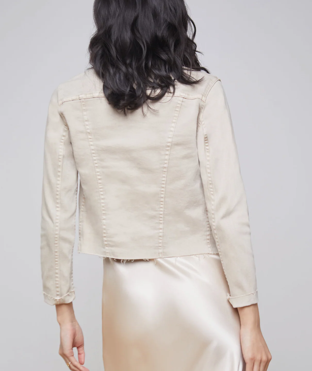 Janelle Slim Raw Jacket - Image 10