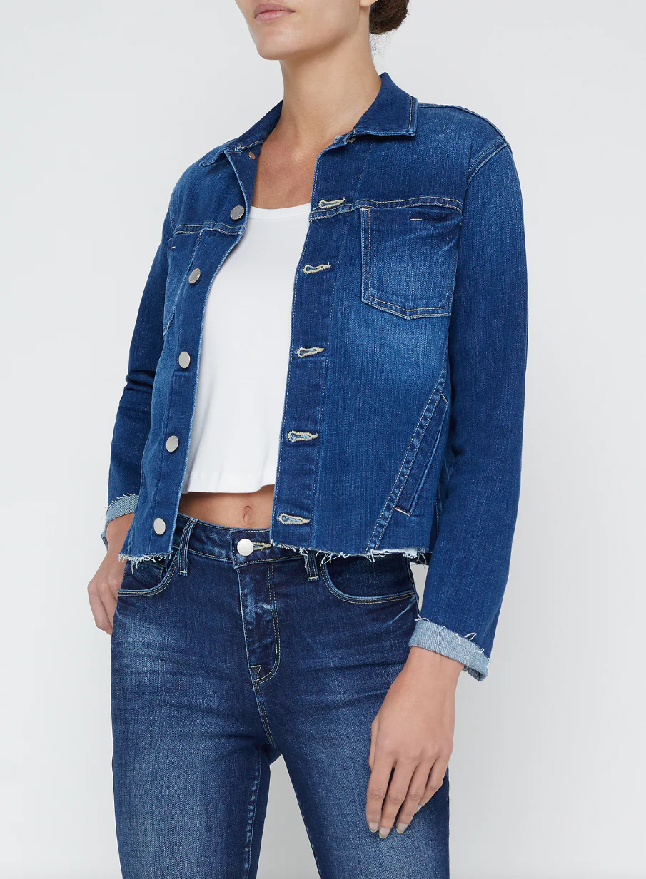 Janelle Slim Raw Jacket - Image 2