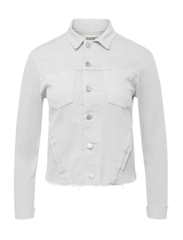 Janelle Slim Raw Jacket - Image 5