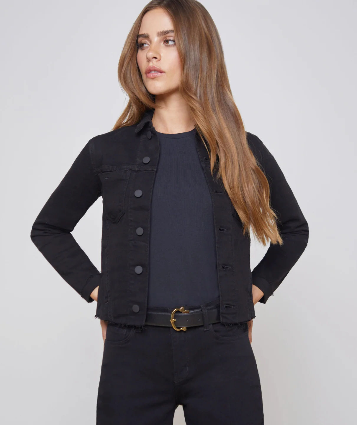 Janelle Slim Raw Jacket - Image 6