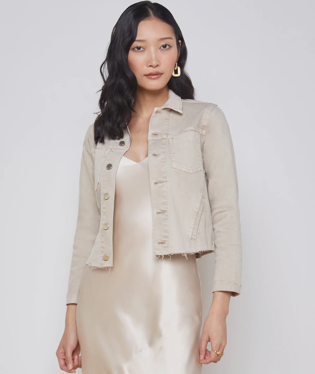 Janelle Slim Raw Jacket - Image 9