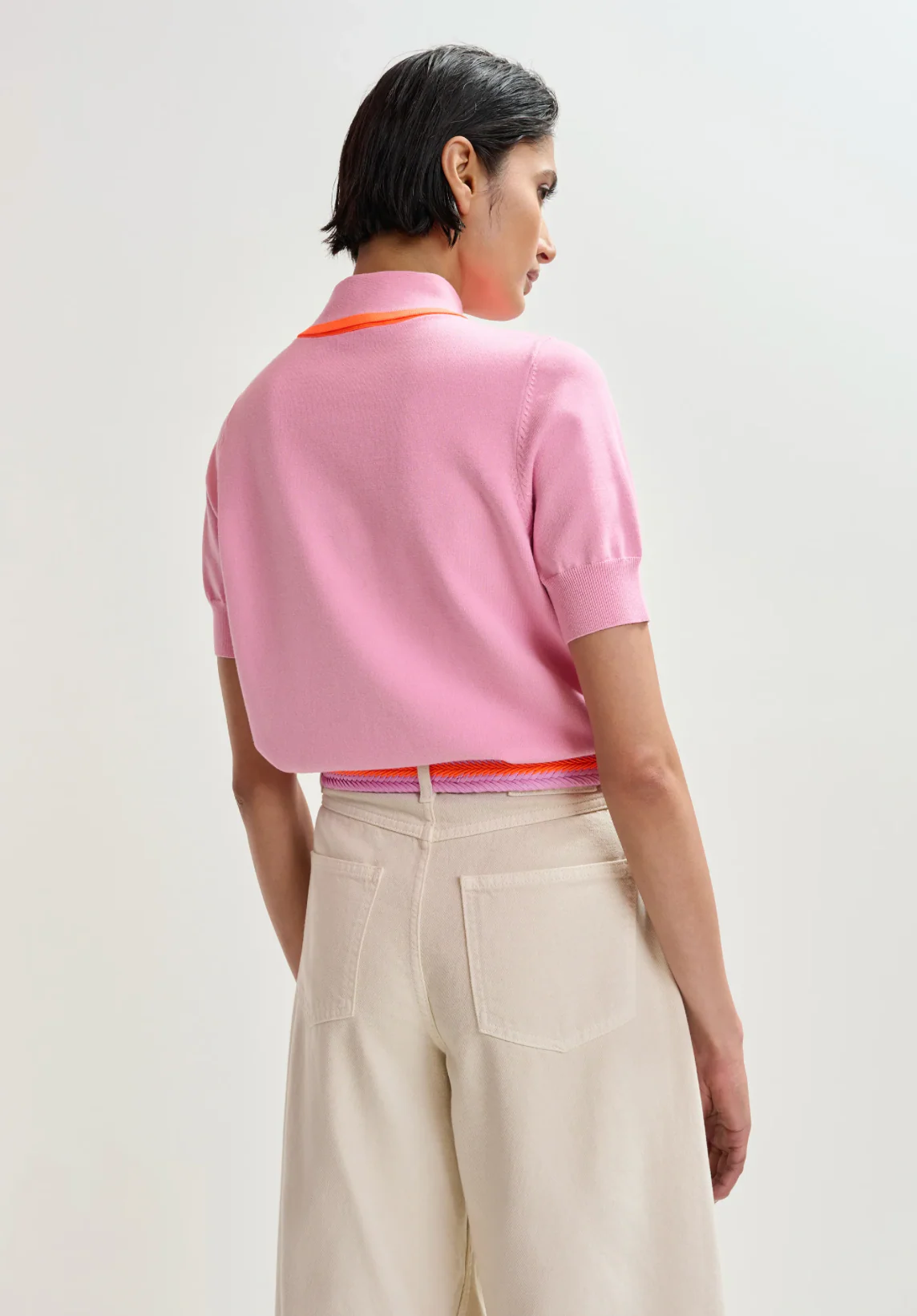 Jonda Contrast Colour Polo - Image 8