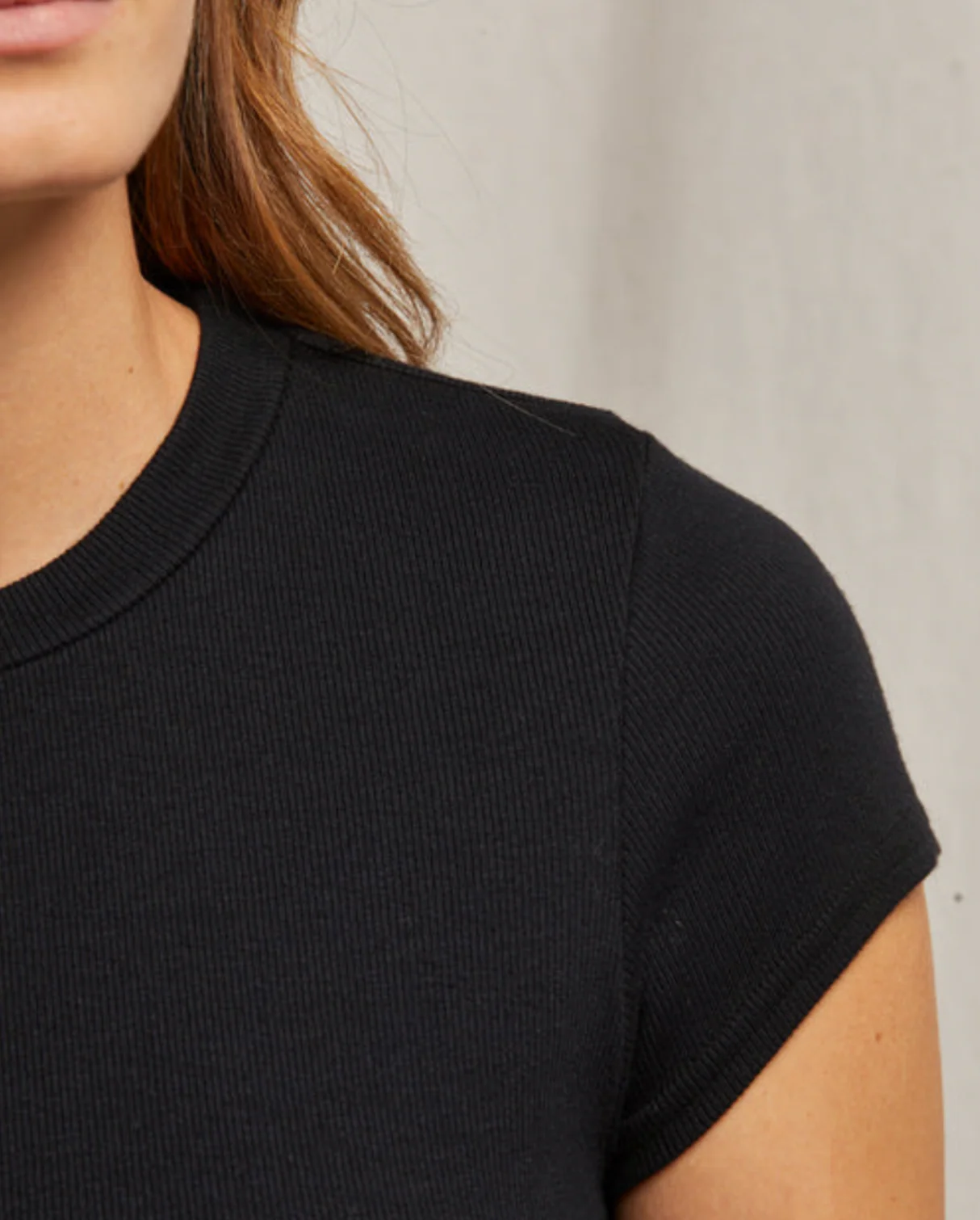 Jude Ribbed Baby Tee - Image 3