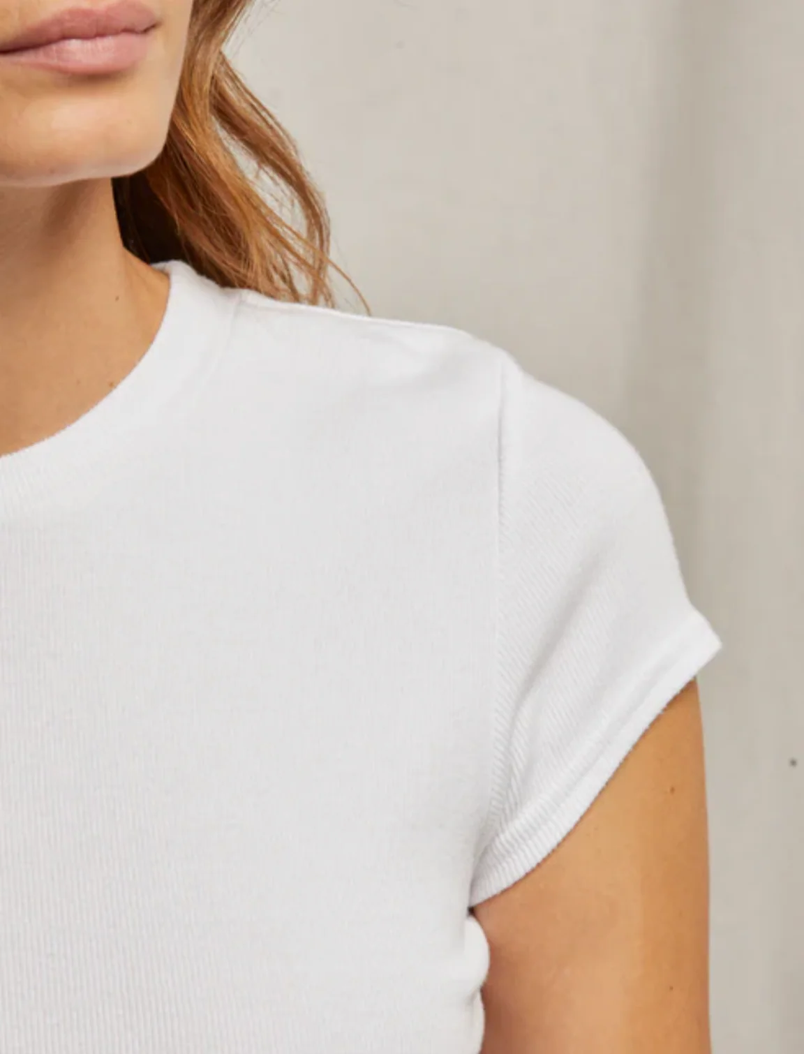 Jude Ribbed Baby Tee - Image 5
