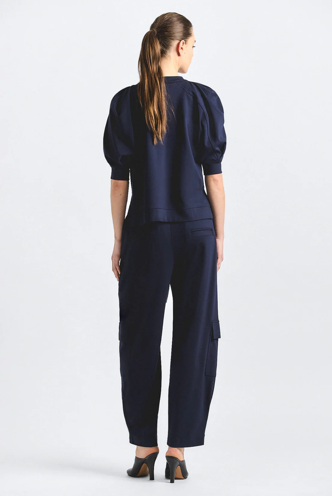 Kamaria Double Jersey Pull On Cargo Pant - Image 4