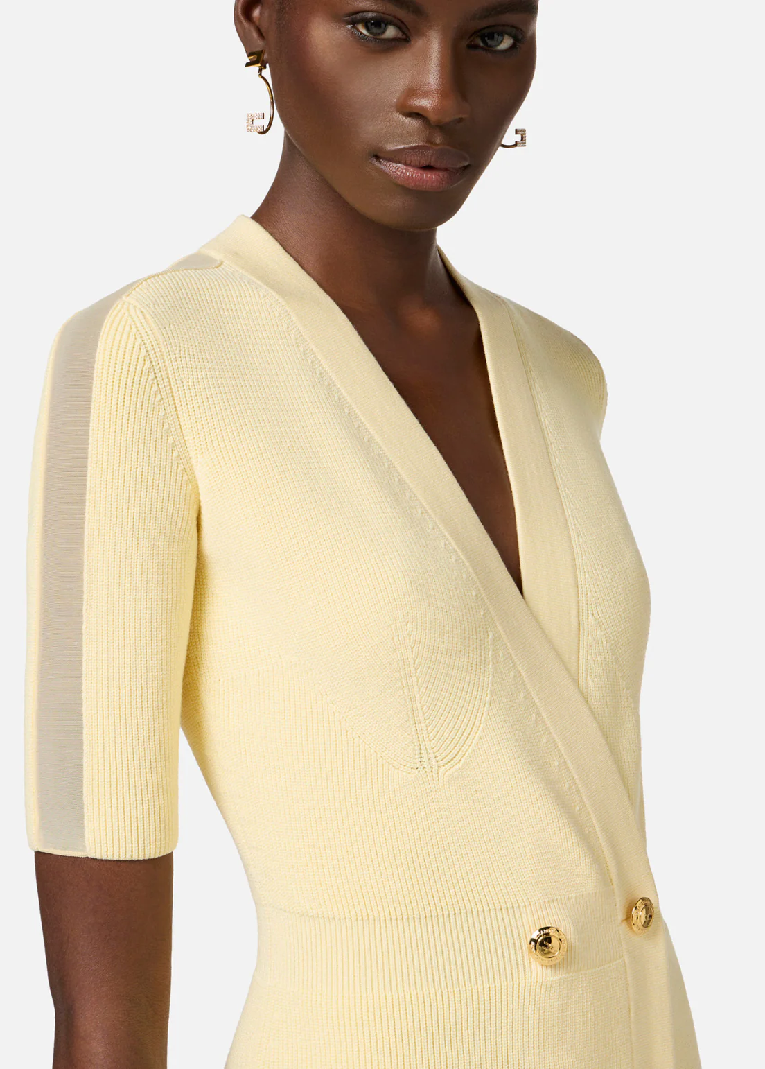 Knit Cardigan Dress - Image 3