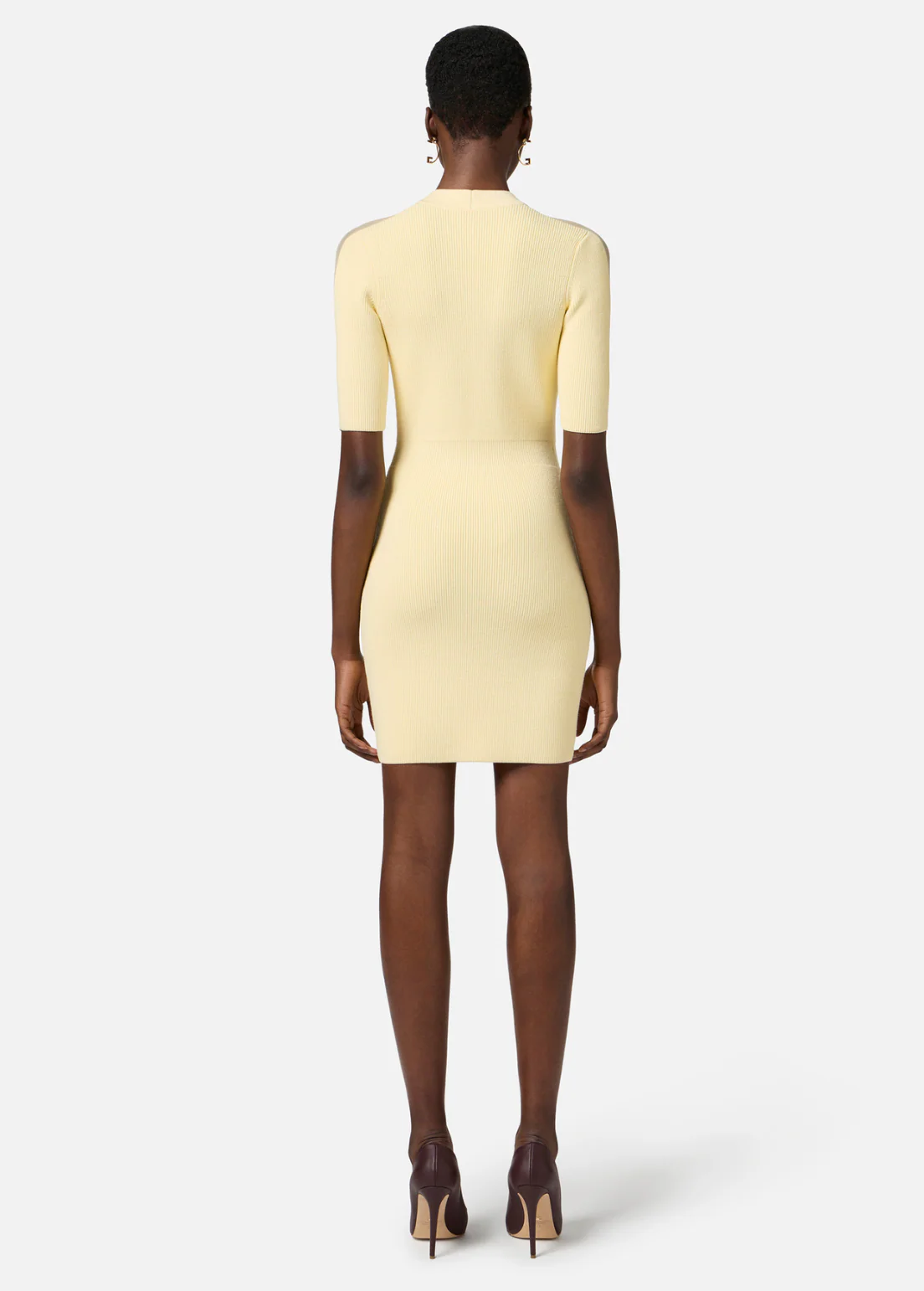 Knit Cardigan Dress - Image 4