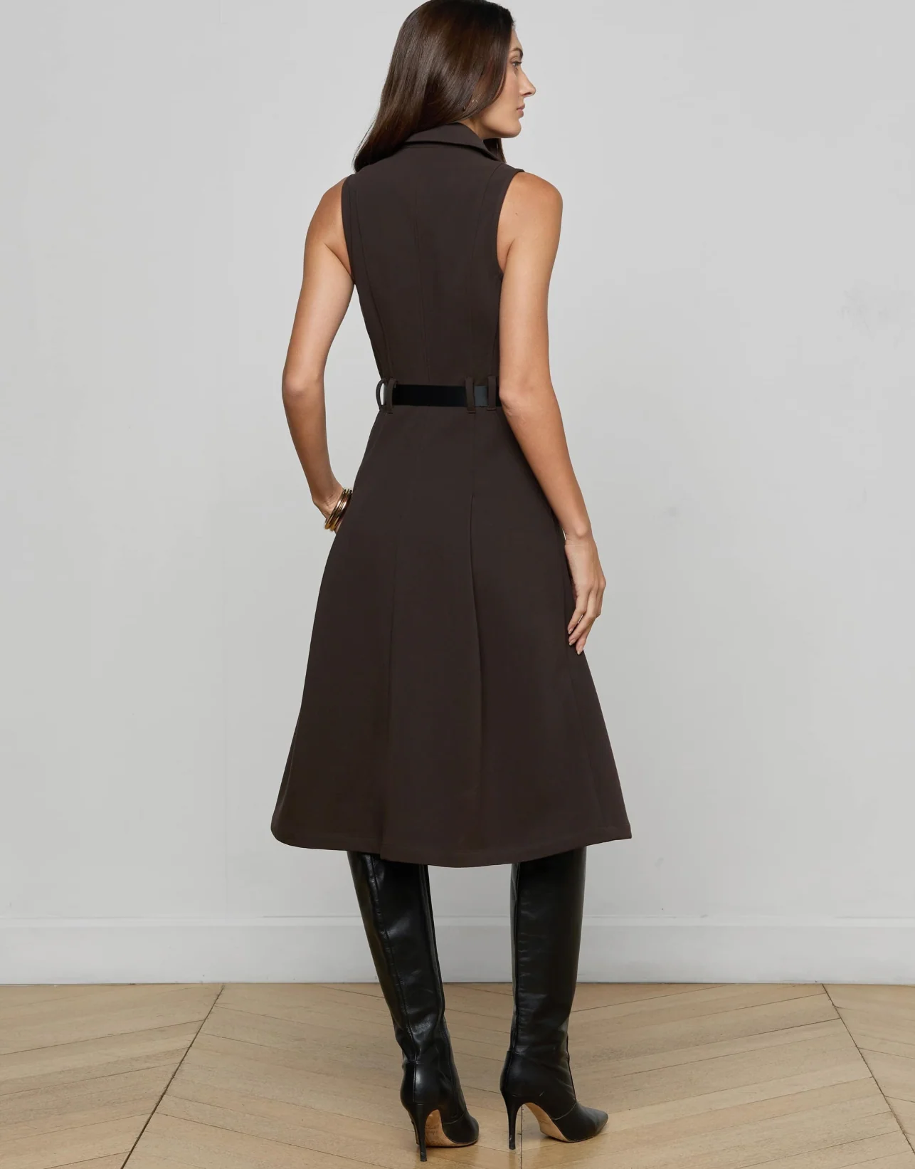 Kylo Belted Shirt Dress - Image 3