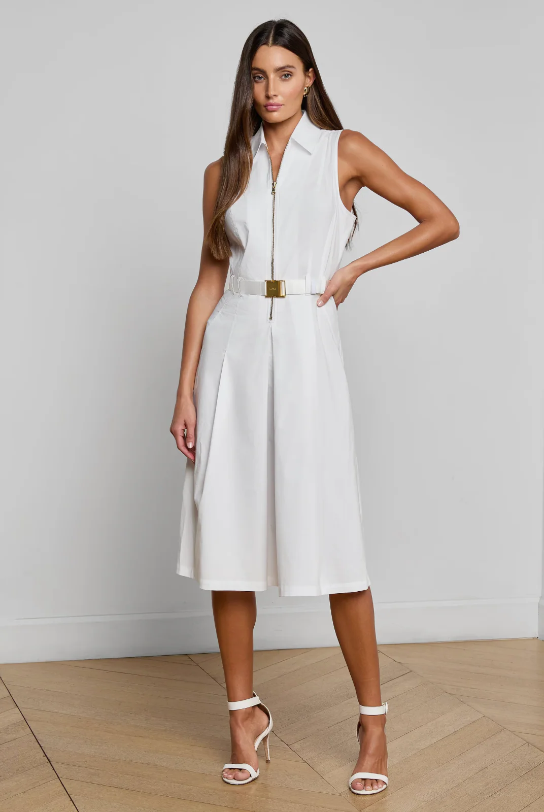 Kylo Belted Shirt Dress - Image 6