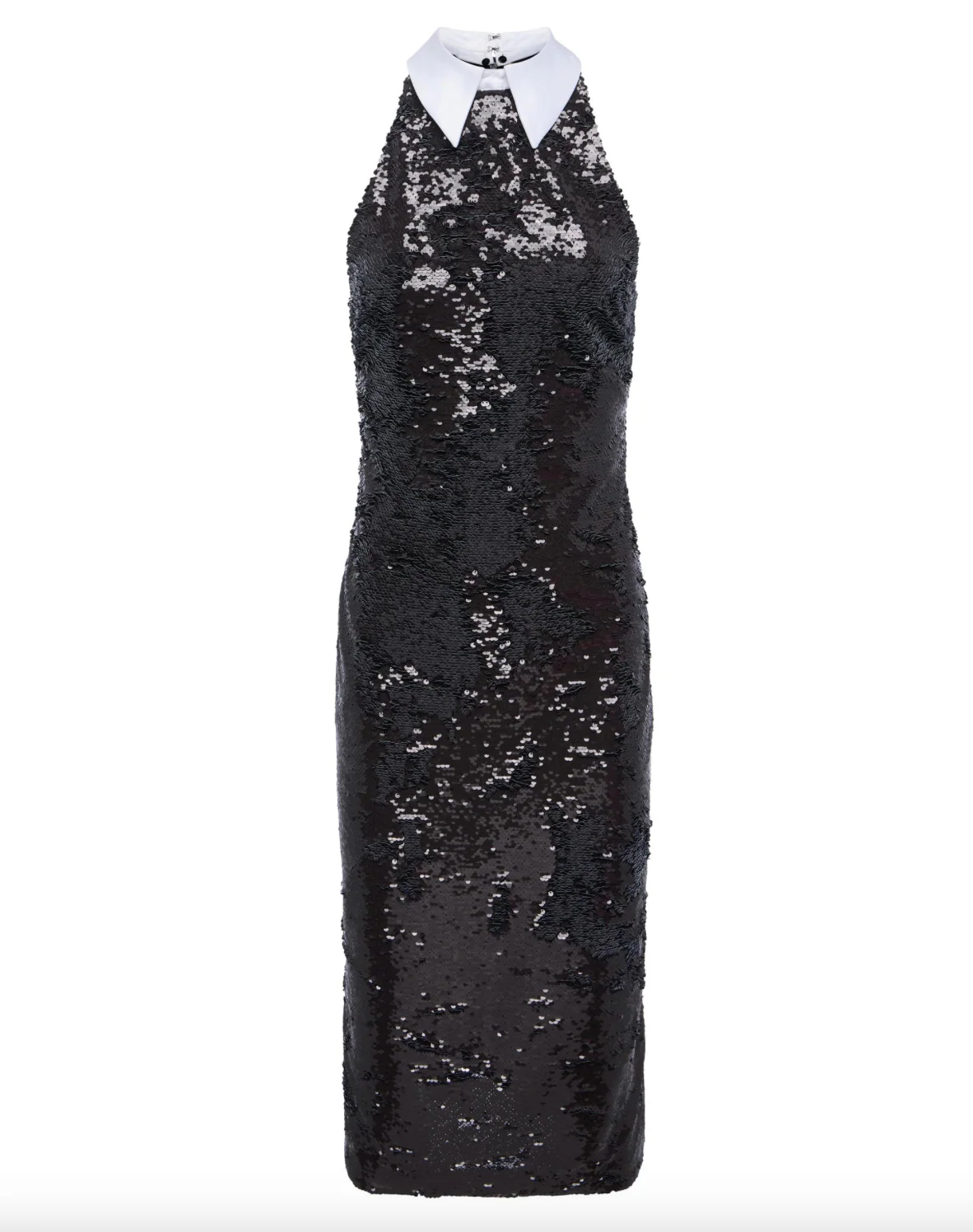 Lilith Sequin Poplin Collar Dress - Image 4