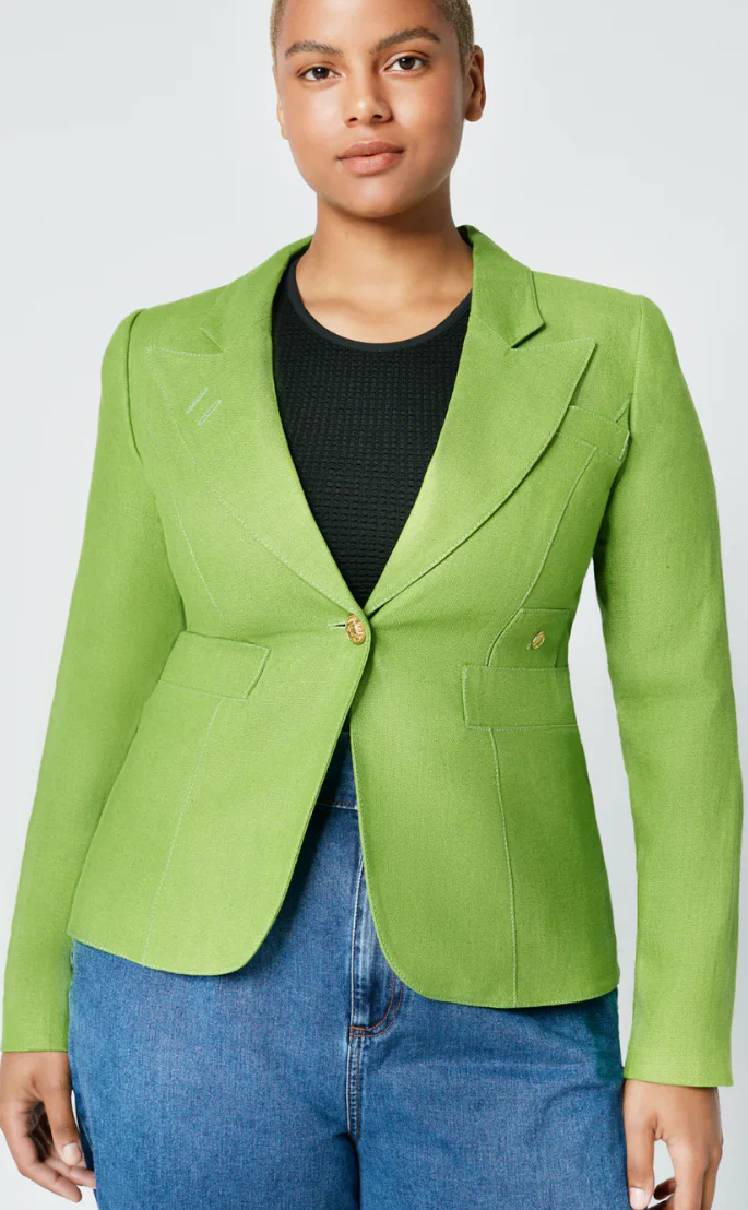 Linen Duchess Blazer - Image 14