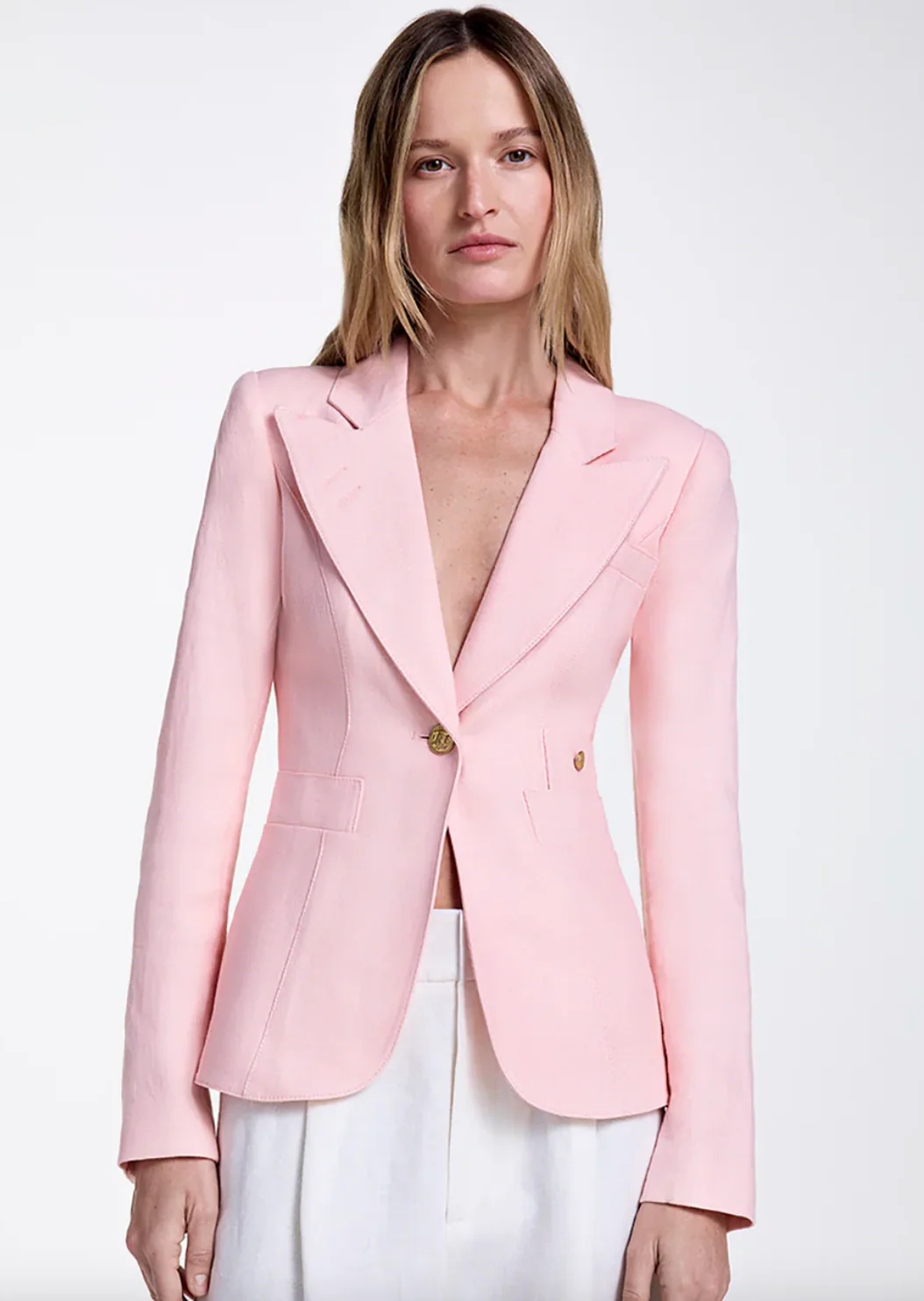 Linen Duchess Blazer - Image 3