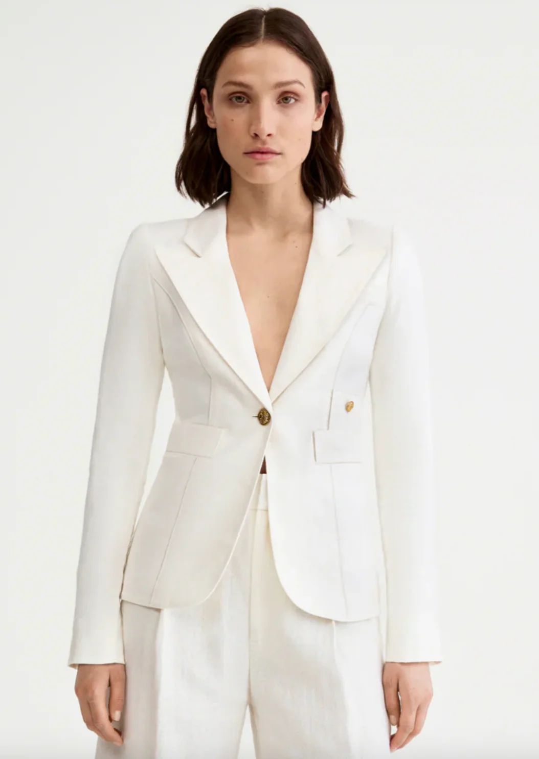 Linen Duchess Blazer - Image 6