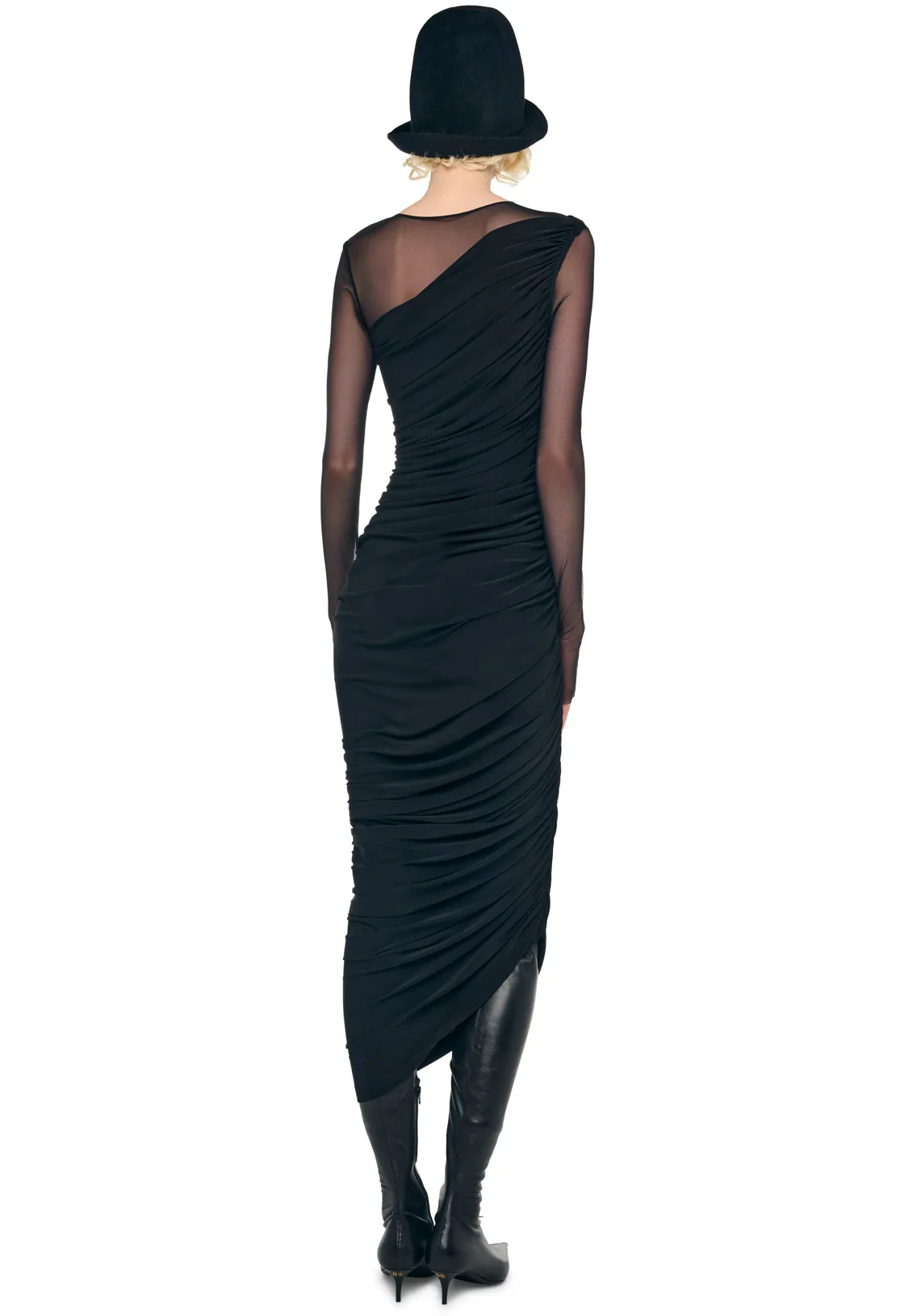 Long Sleeve Diana Gown + Legging With Footies - Image 3