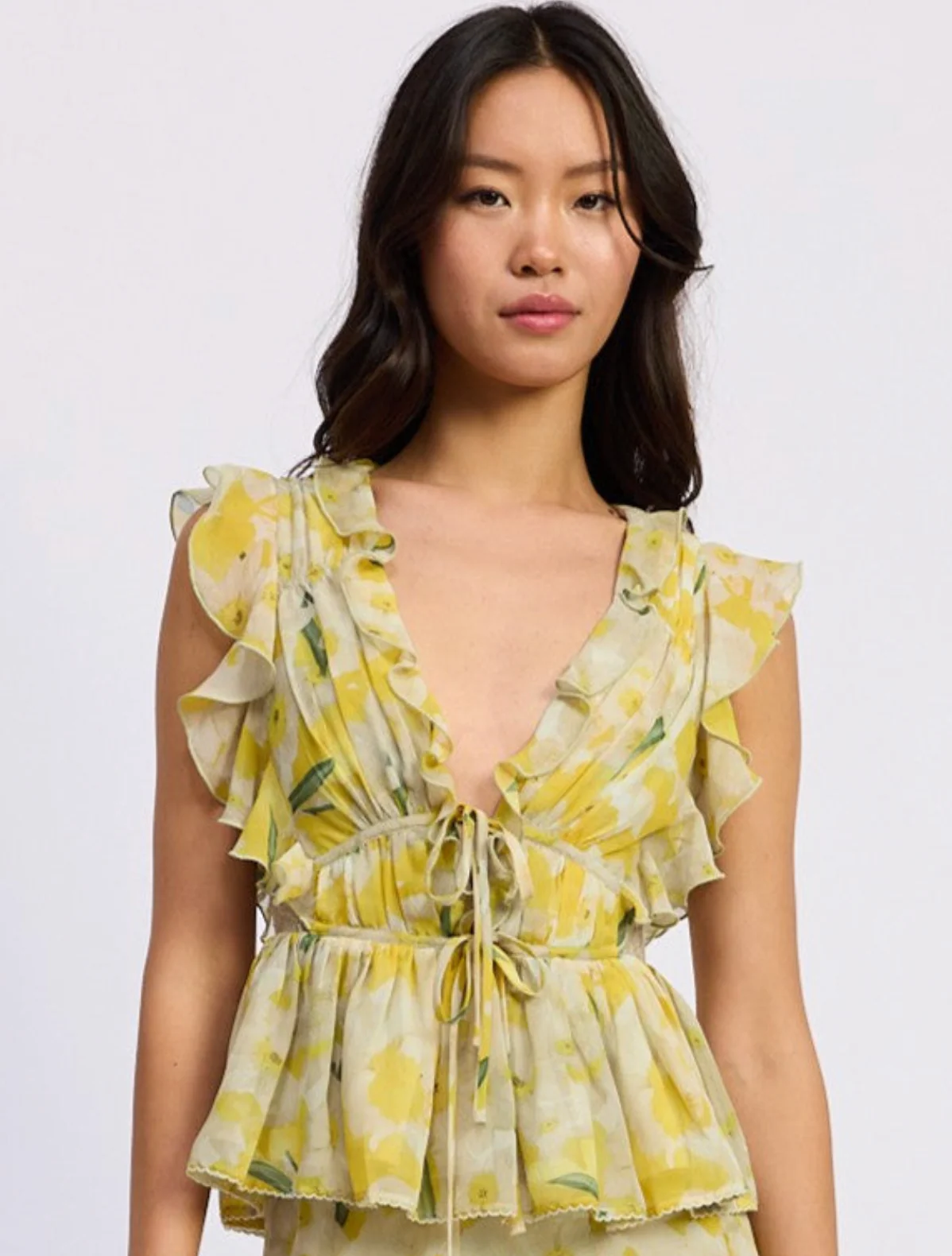Lydia Peplum Top - Image 2