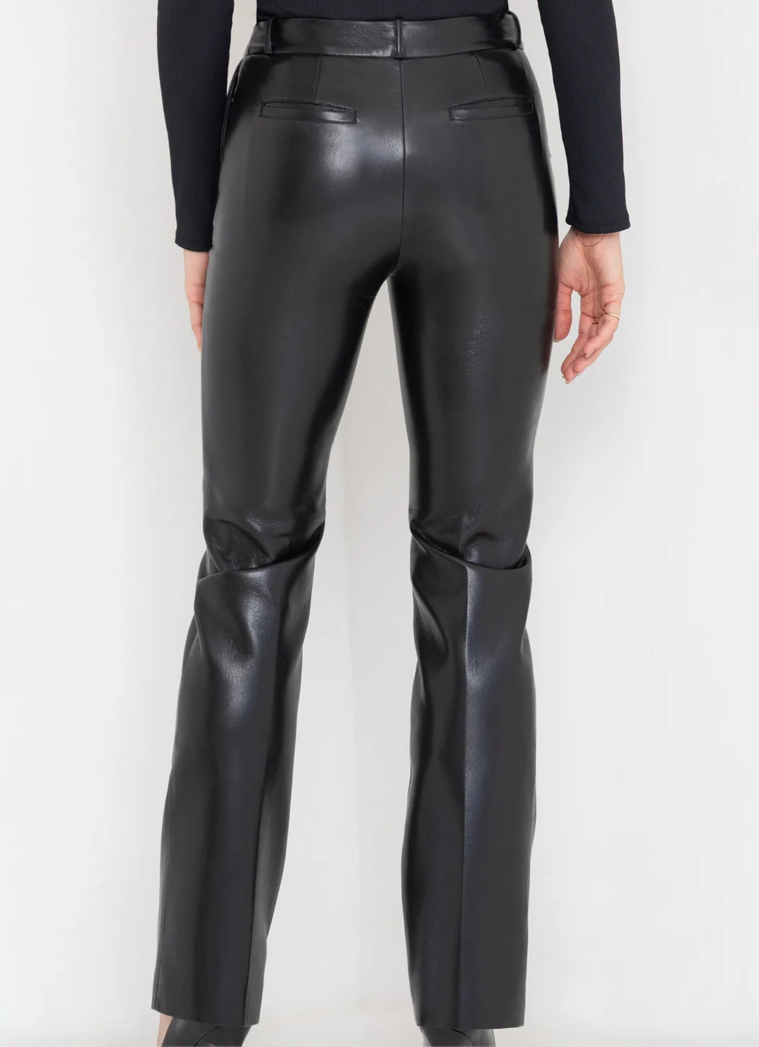 Lynette Vegan Leather Pants - Image 3