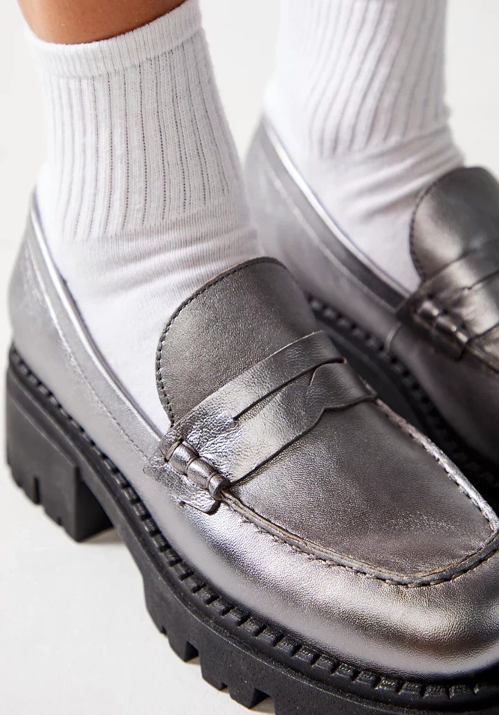 Lyra Lug Sole Loafer - Image 7