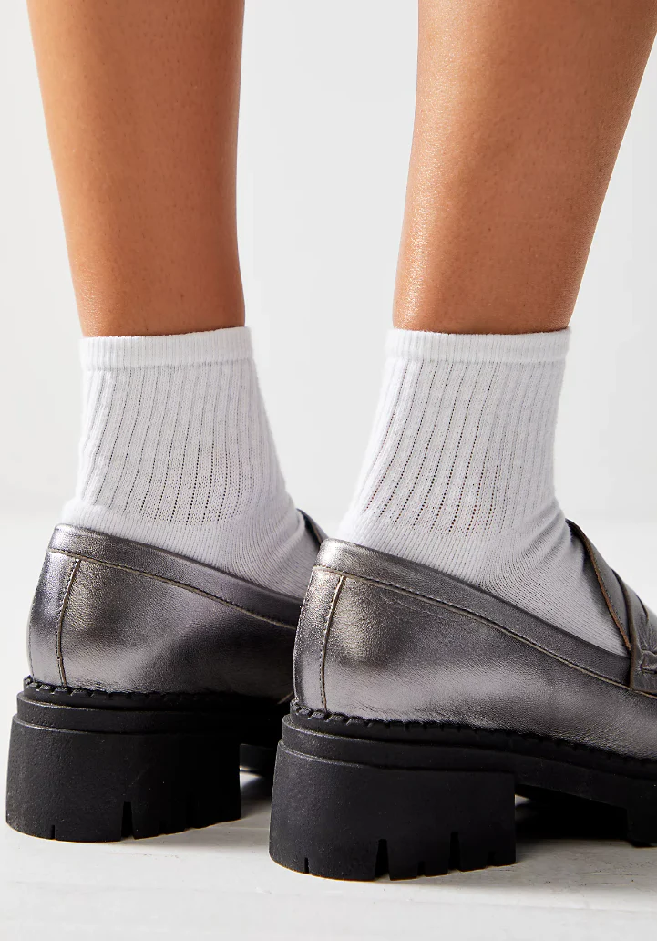 Lyra Lug Sole Loafer - Image 8