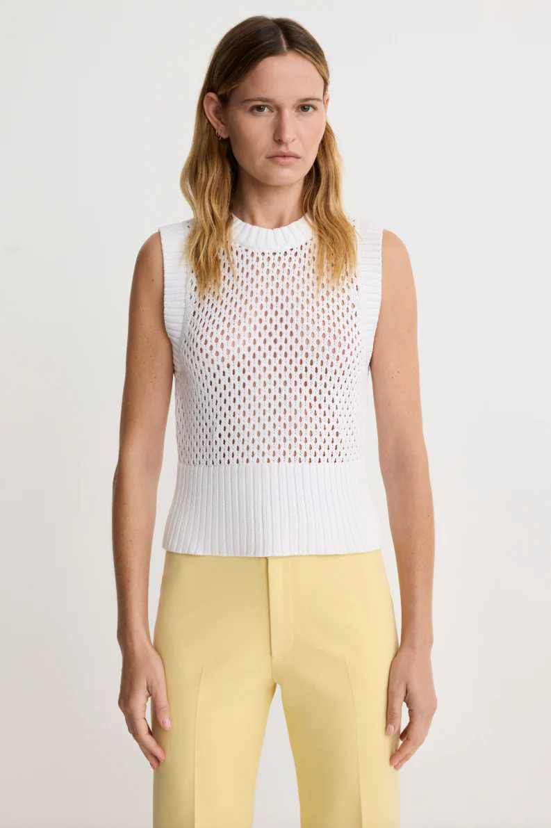 Mesh Knit Vest - Image 2