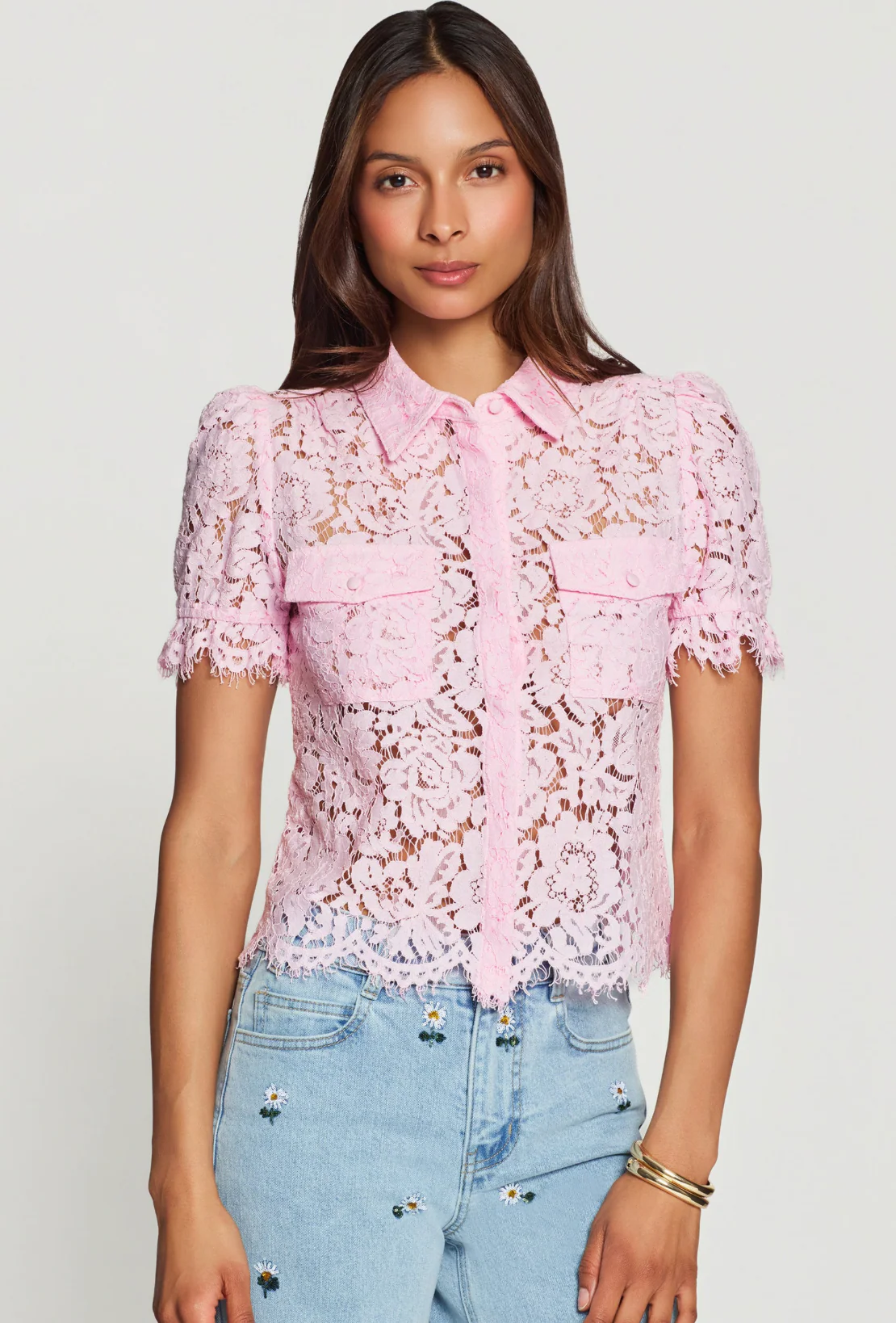 Mina Lace Shirt - Image 2