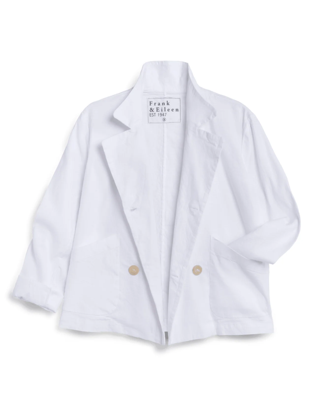 Mini English Peacoat in Linen - Image 4