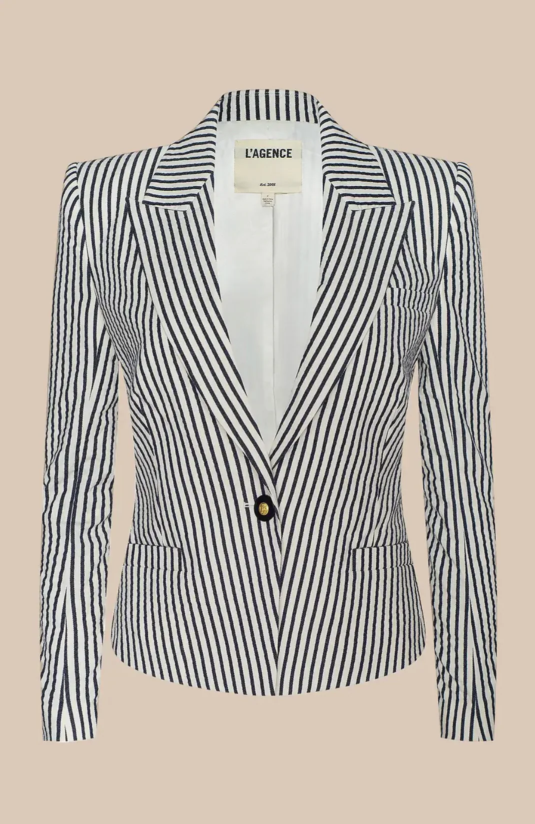 Misa Short Single Breasted Blazer - Image 4