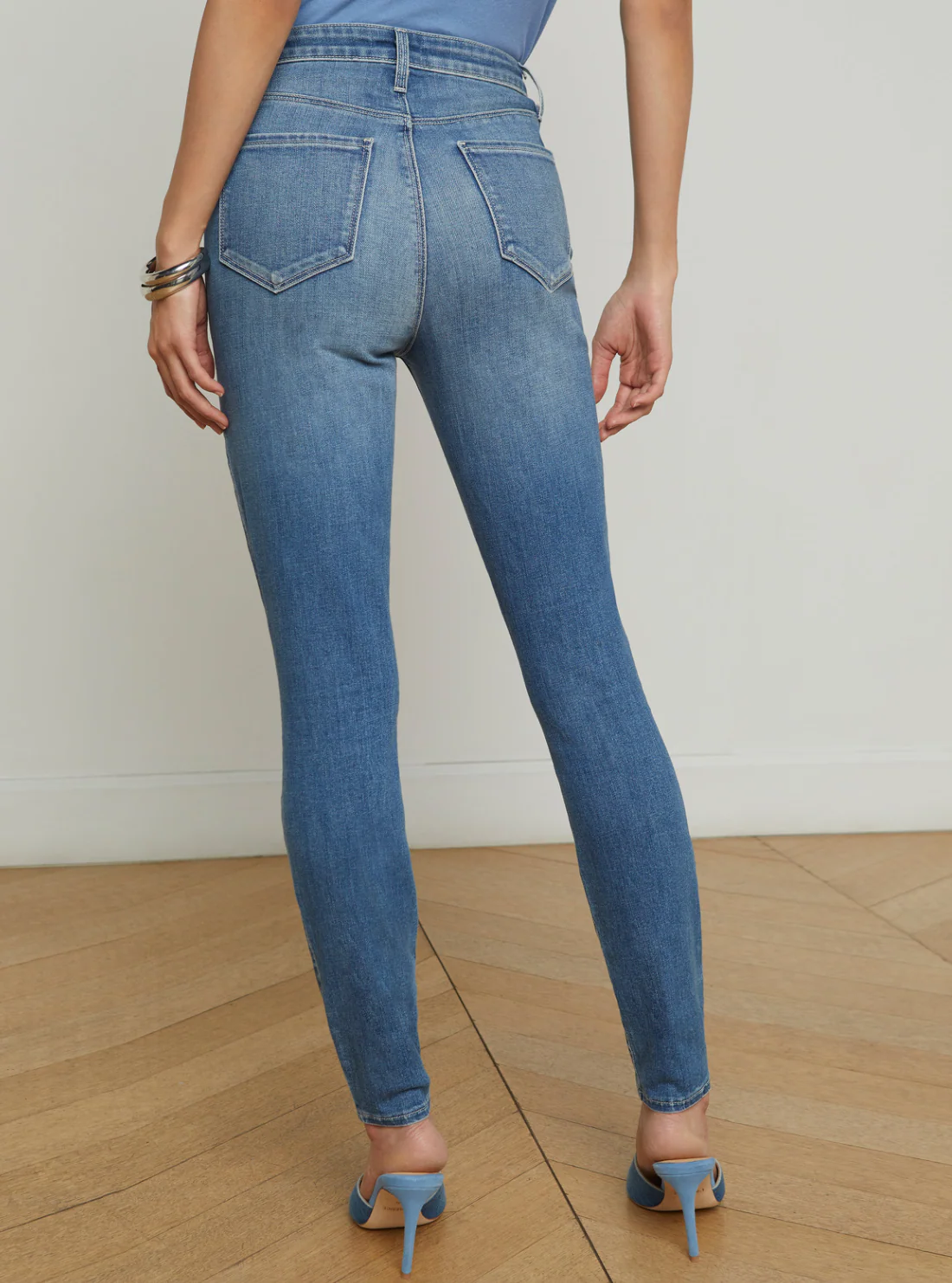 Monique Ultra High Rise Skinny Denim Jean - Image 4