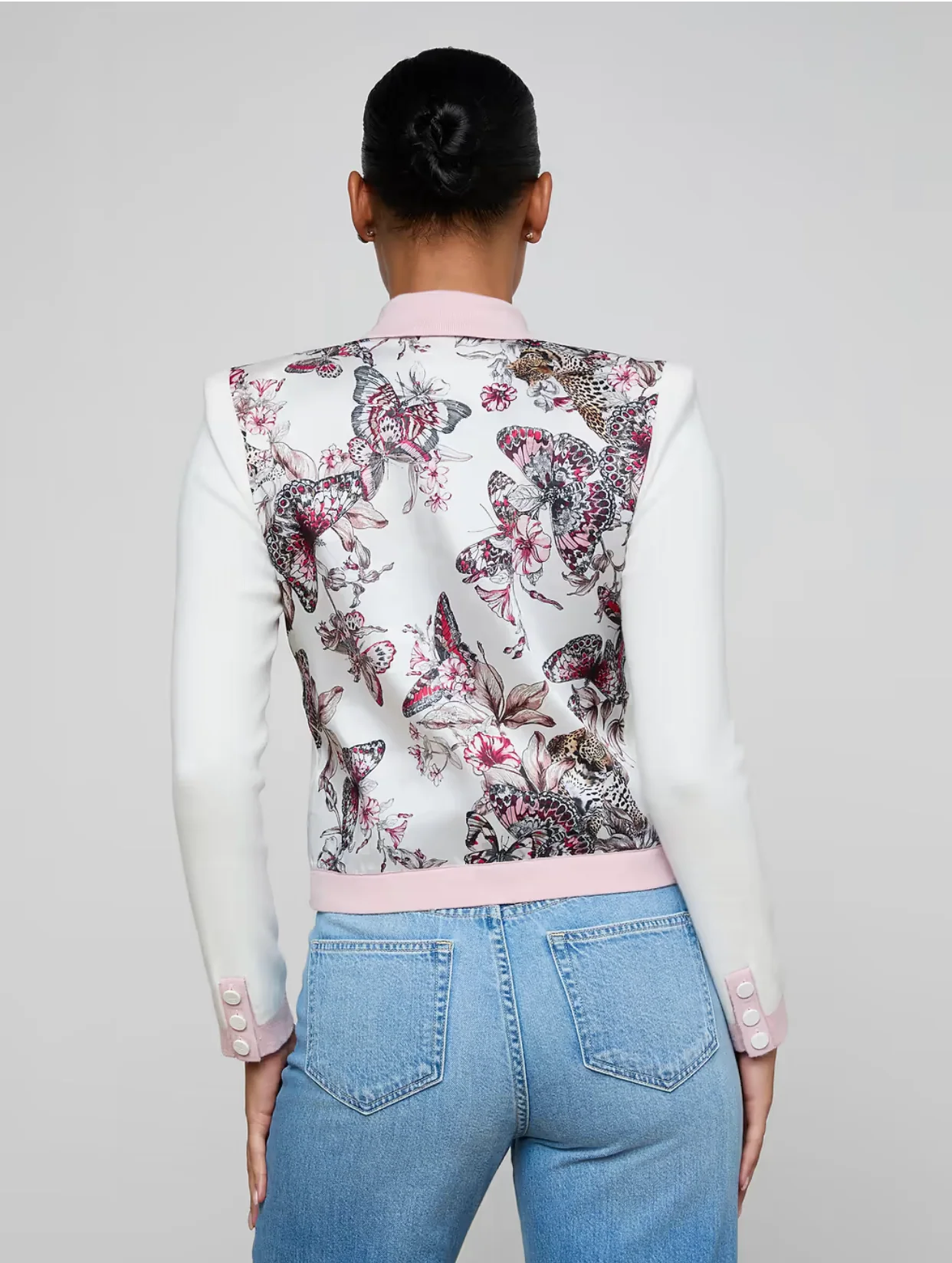 Nomi Satin Back Cardigan - Image 3
