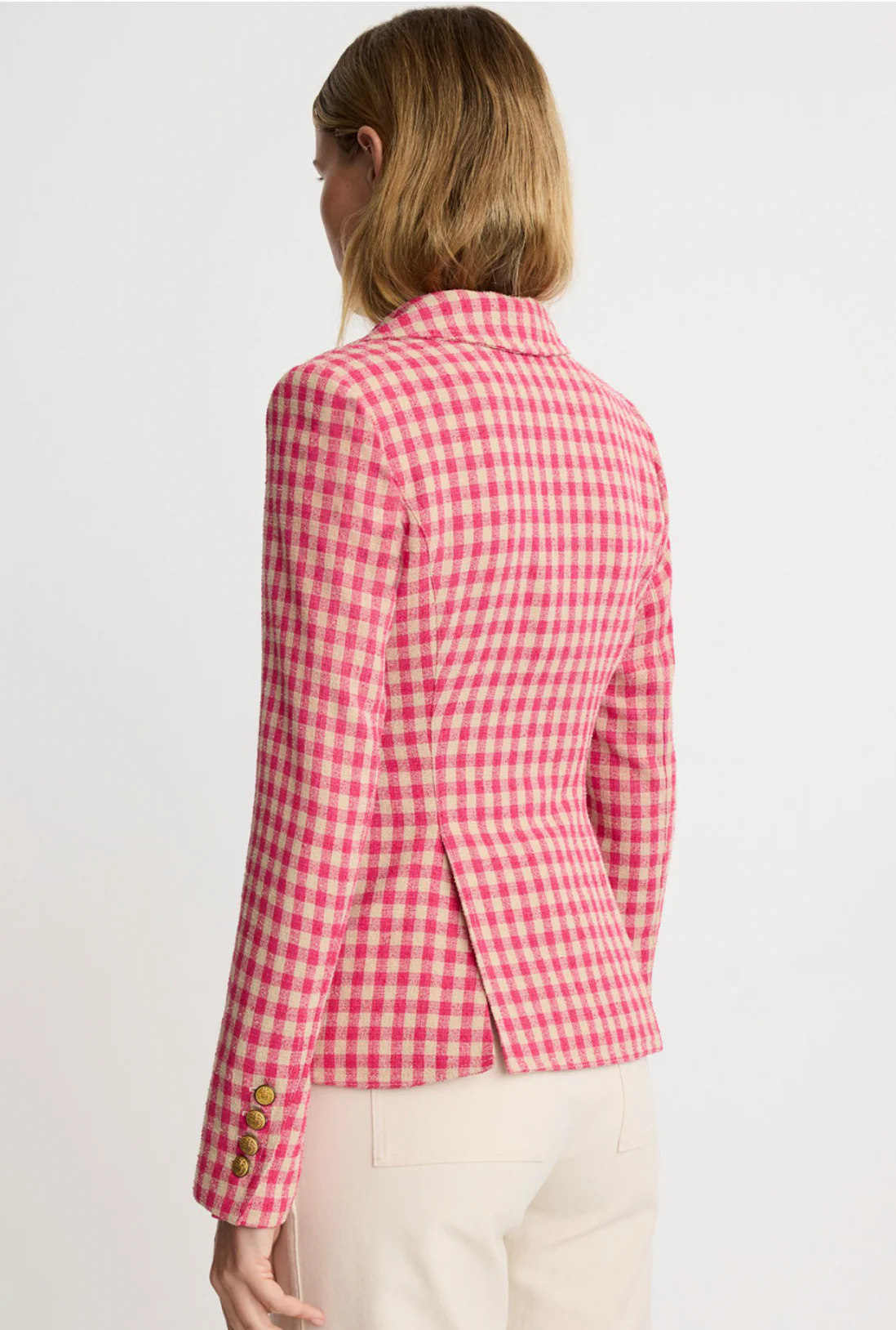 Patch Pocket One Button Blazer - Image 2