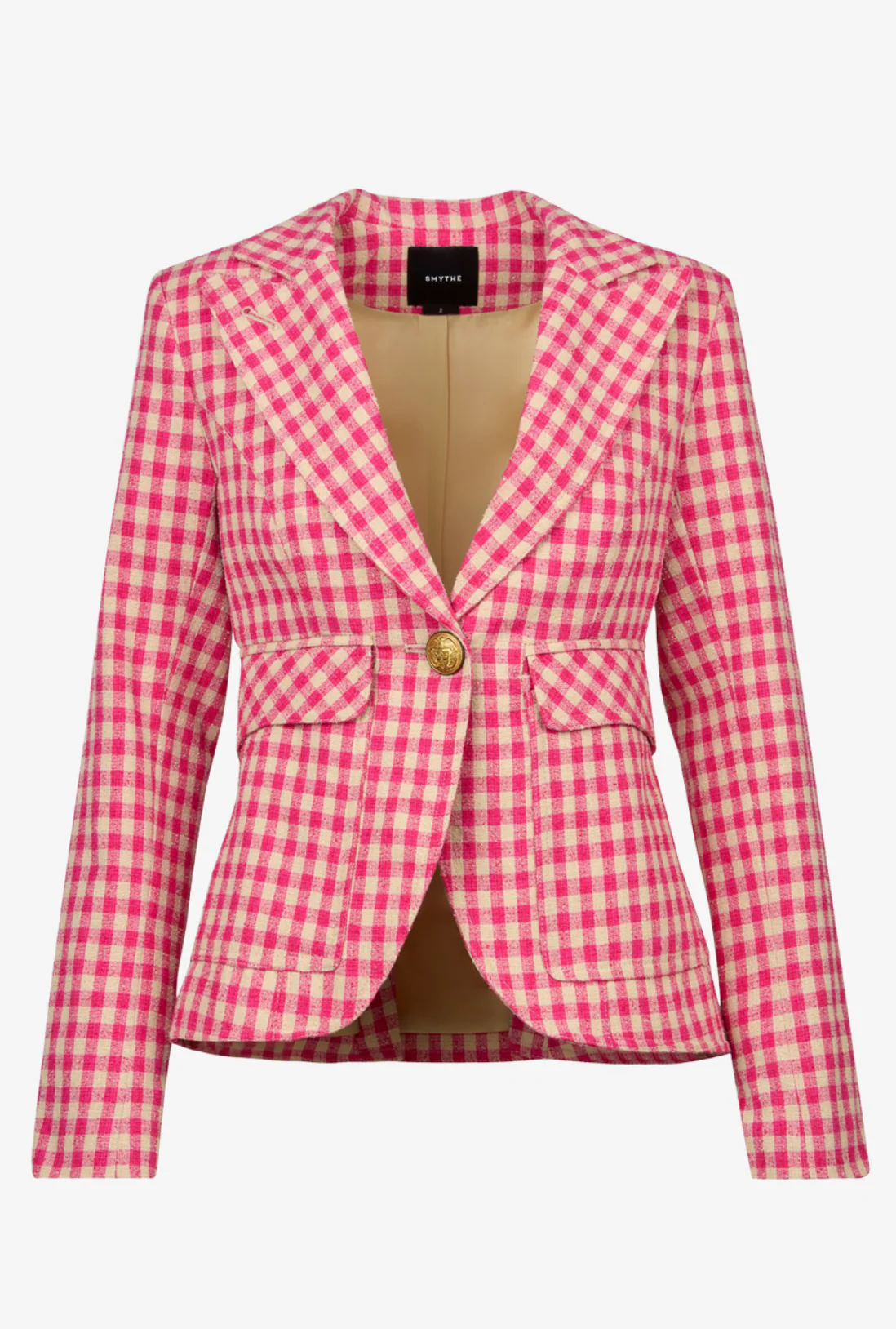 Patch Pocket One Button Blazer - Image 3