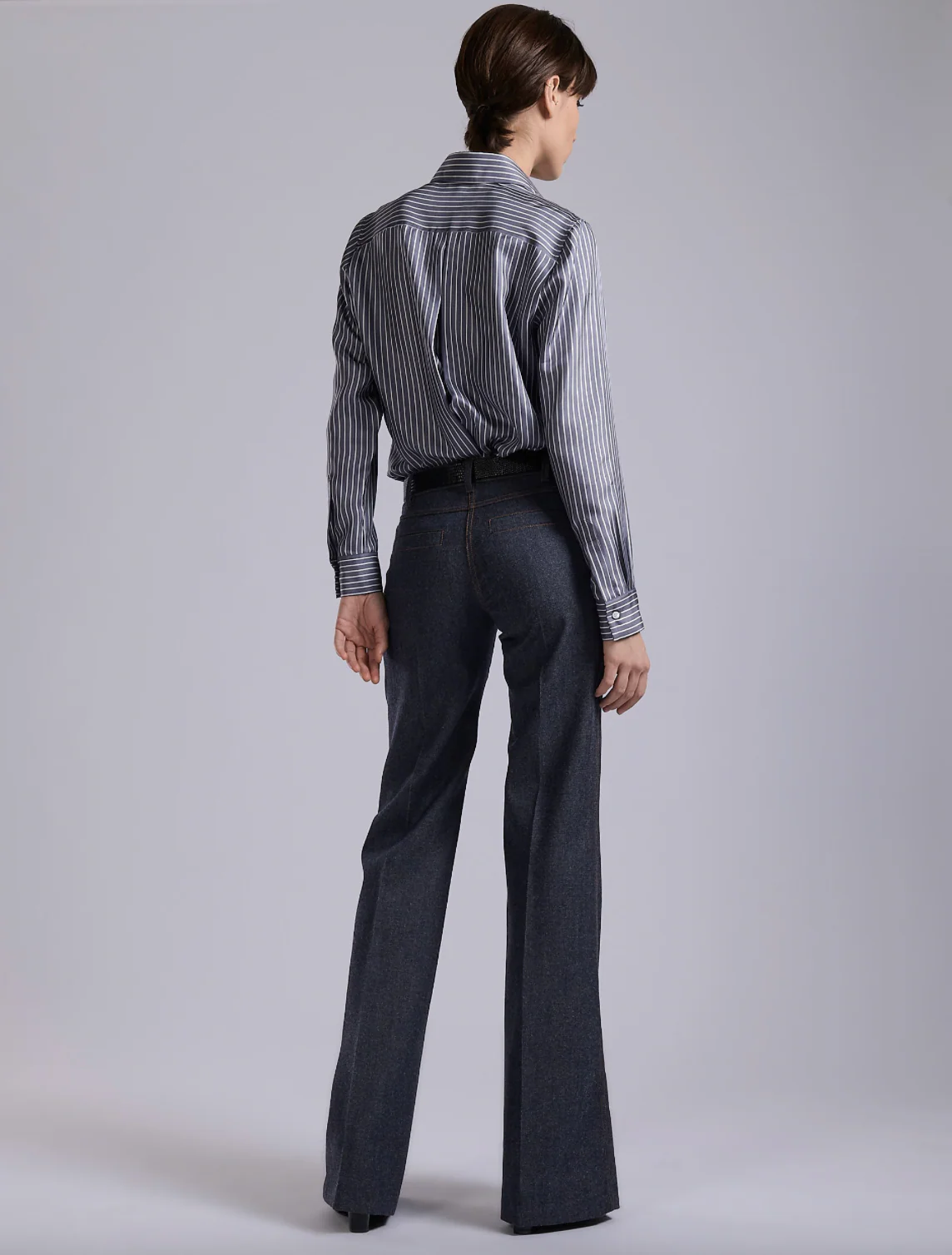 Pintuck Detail Straight Trouser - Image 5