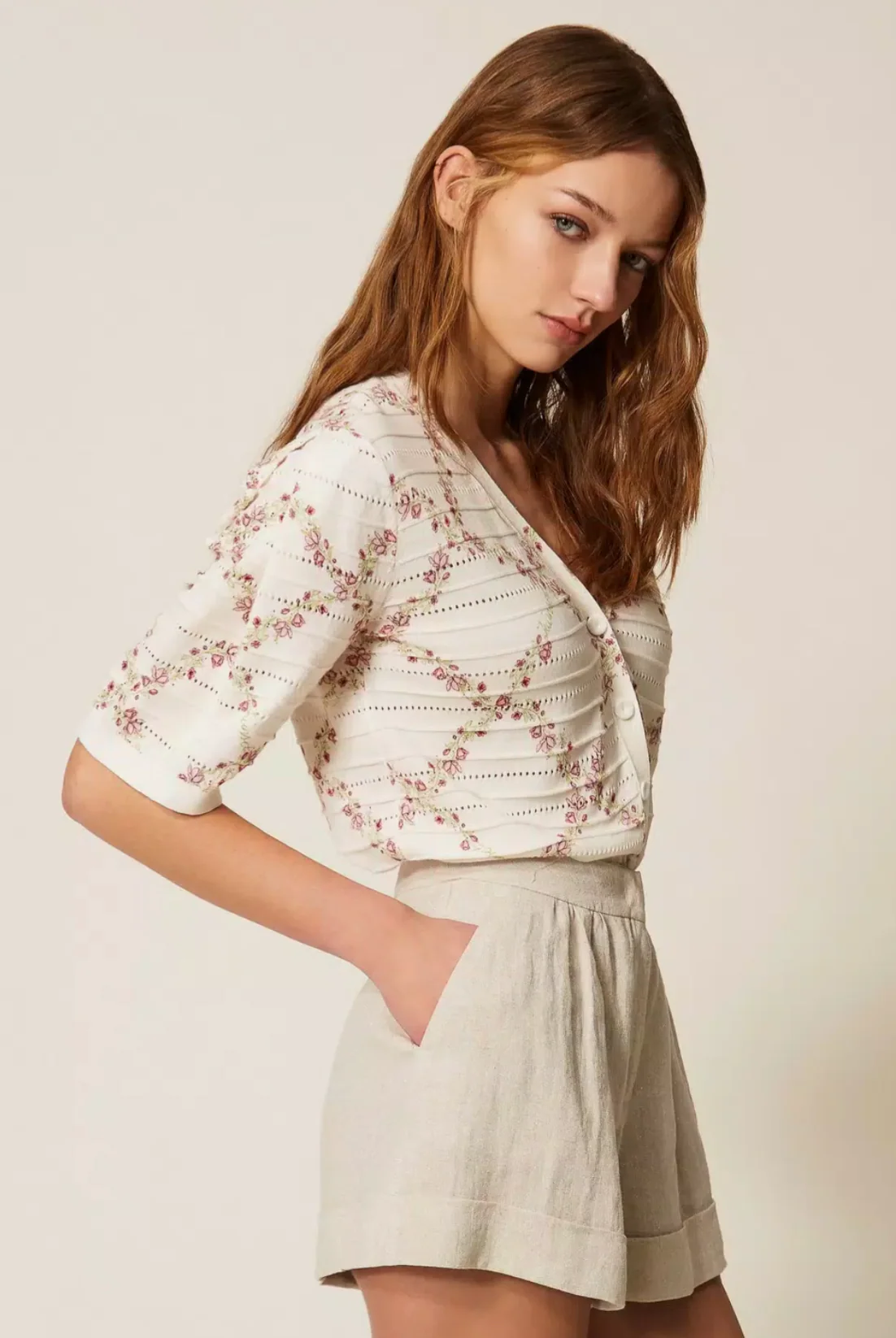 Pleat Front Shorts - Image 2