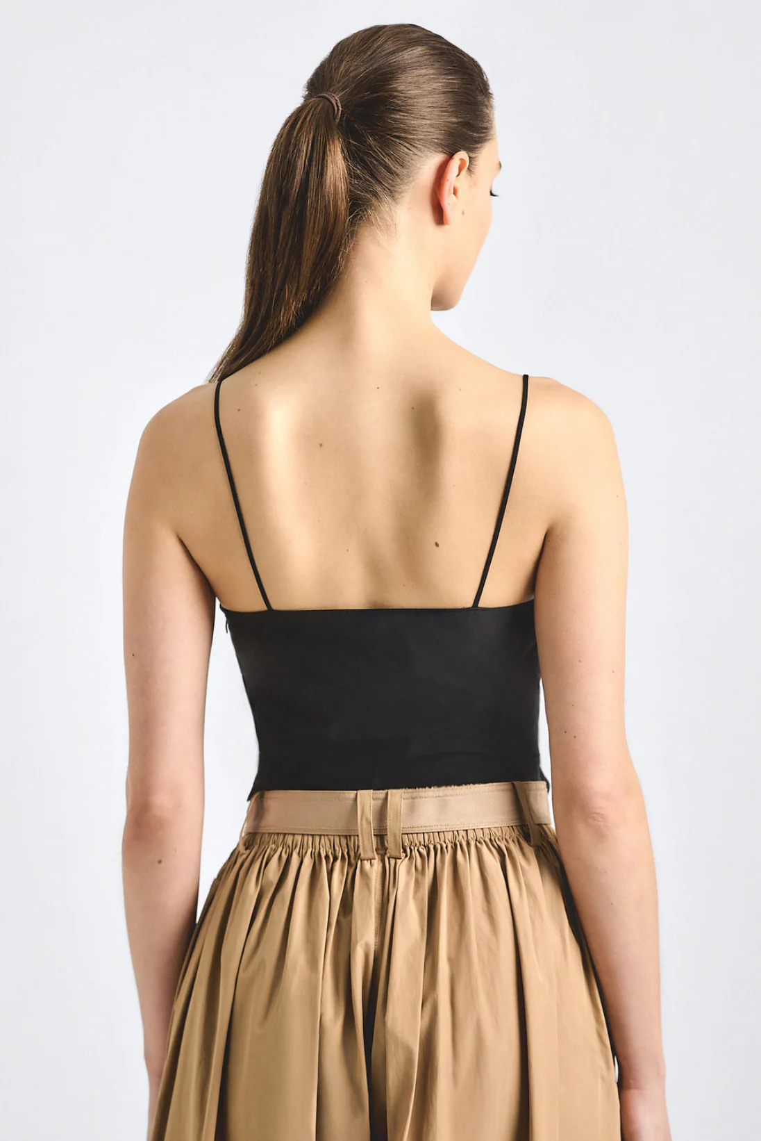 Poplin Double Tie Front Top - Image 4