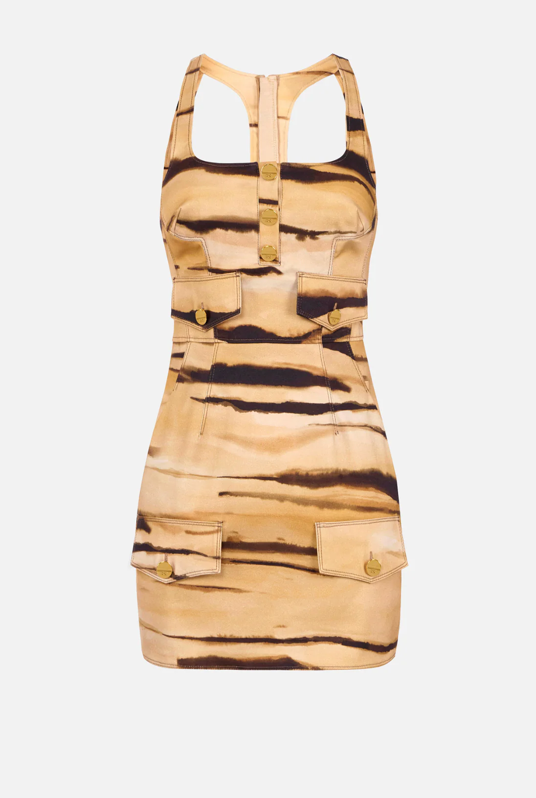 Printed Mini Dress - Image 5