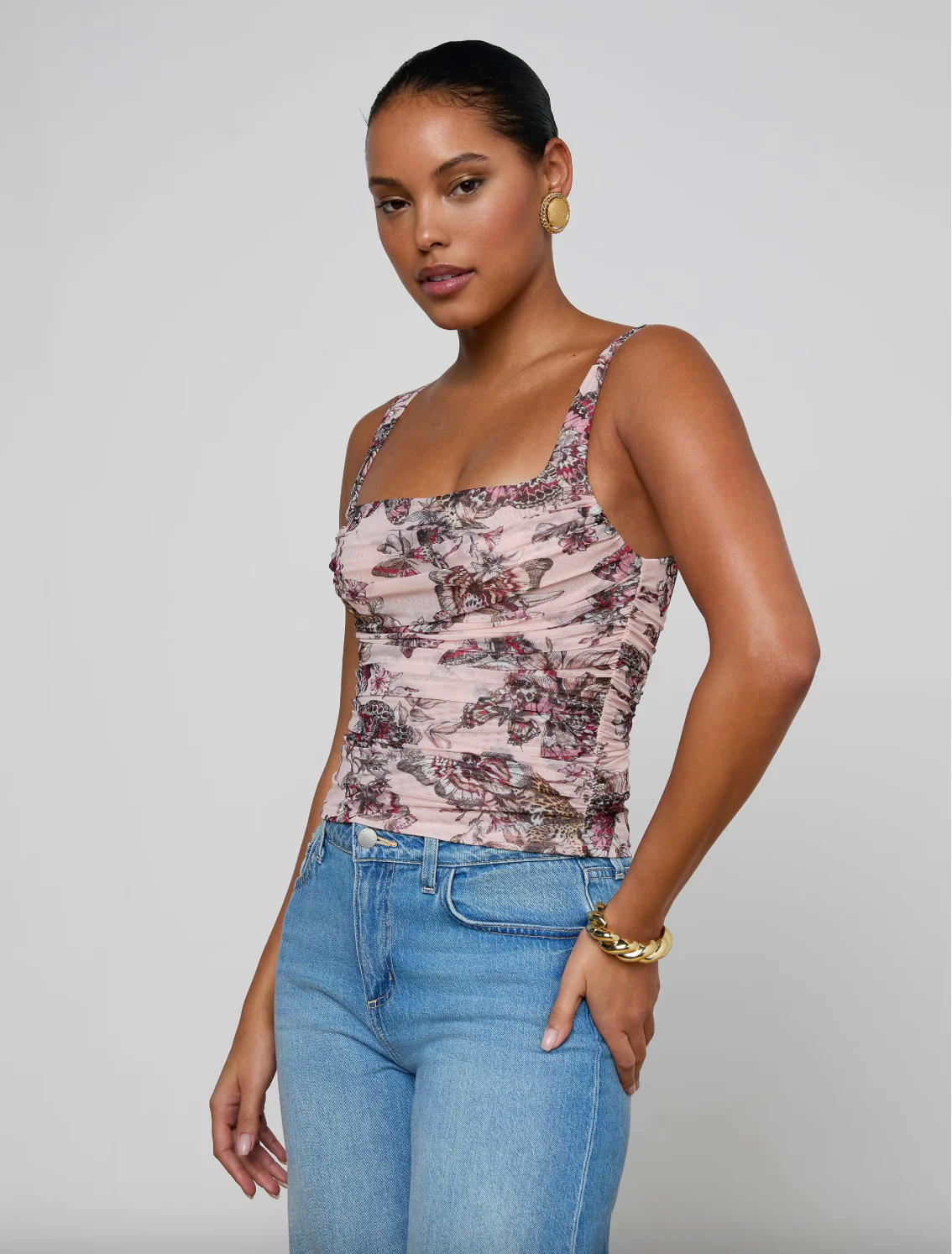 Rasha Shirred Tank - Image 3