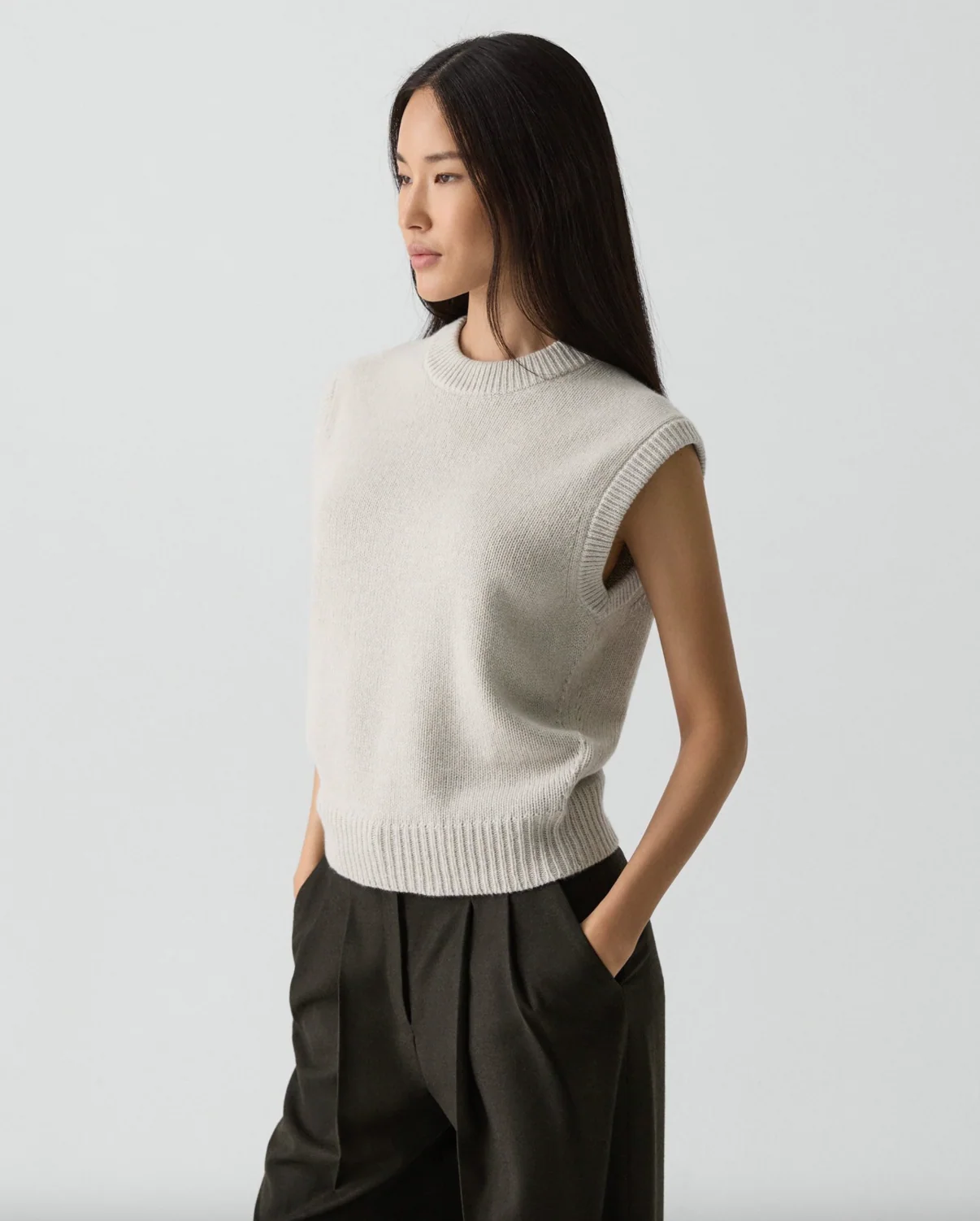 Relaxed Sweater Vest - Image 2