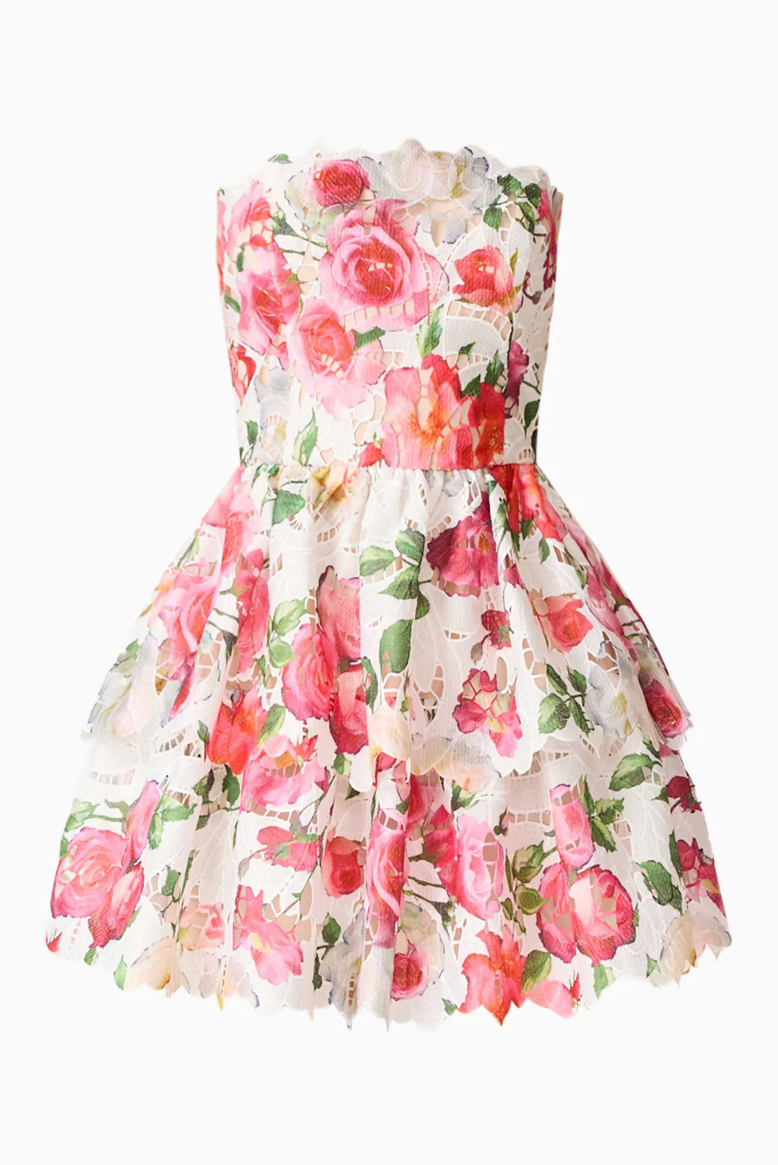 Roselle Strapless Mini Dress - Image 5