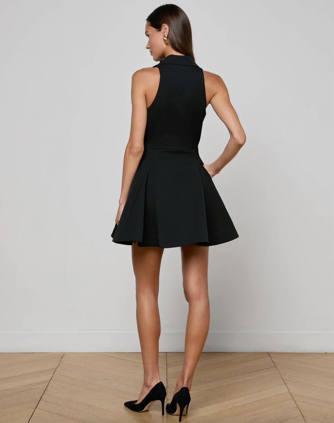 Royalty Fit & Flare Mini Dress - Image 3